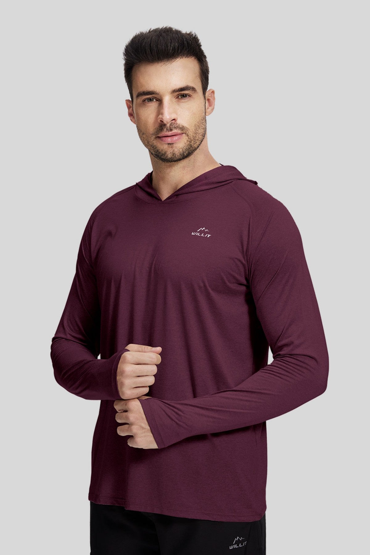 Men's Sun Protection Long Sleeve Hooded Shirts