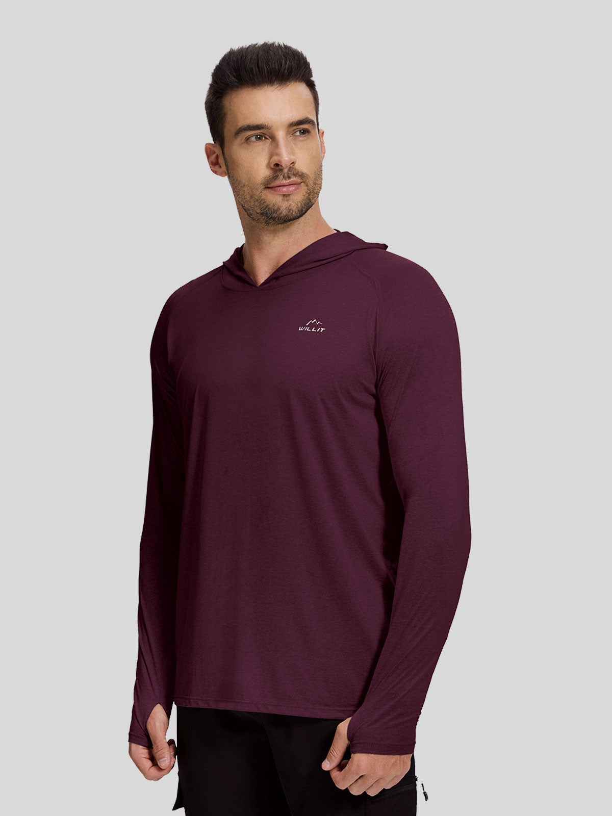 Men's Sun Protection Long Sleeve Hooded Shirts