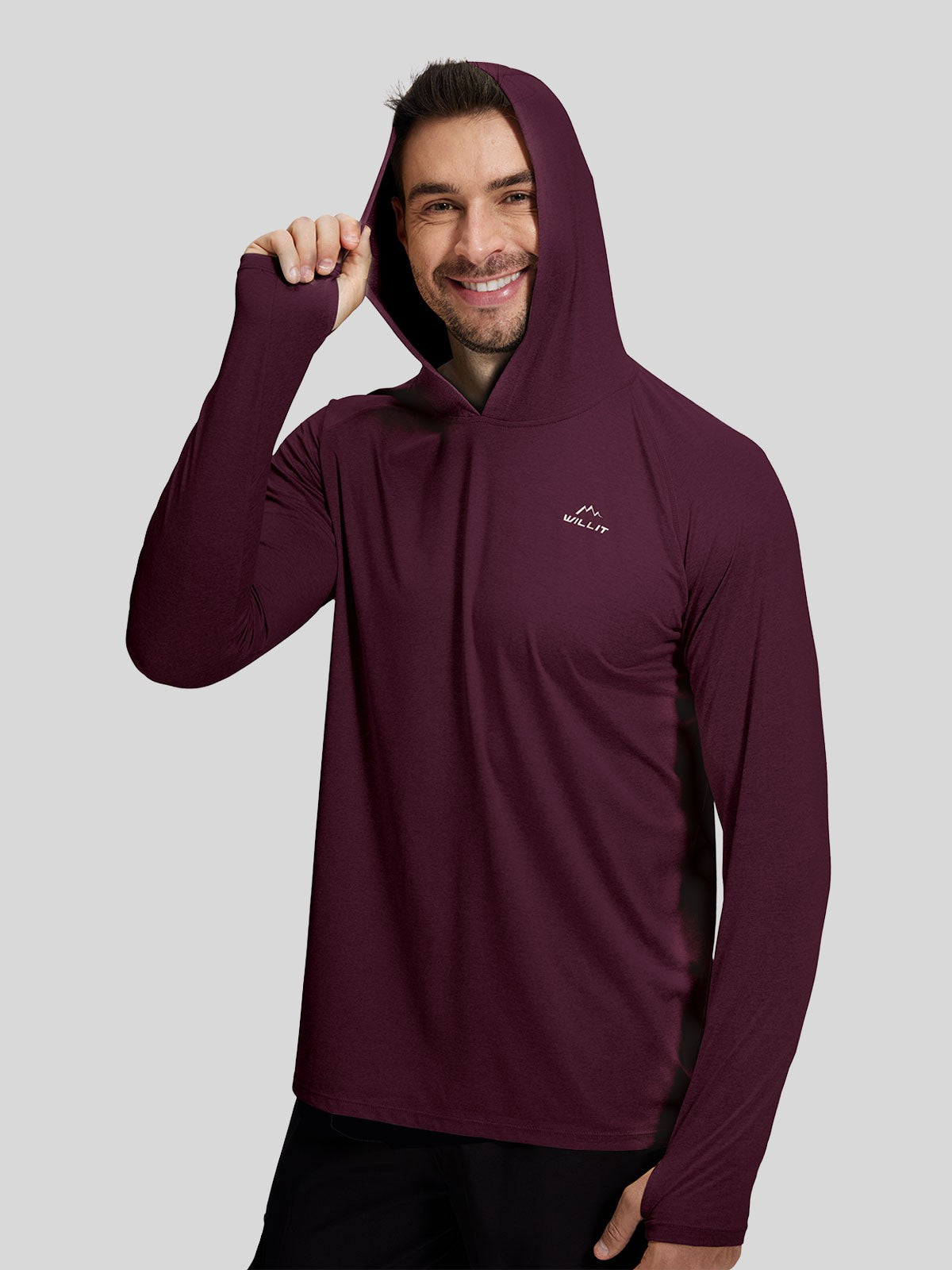 Men's Sun Protection Long Sleeve Hooded Shirts