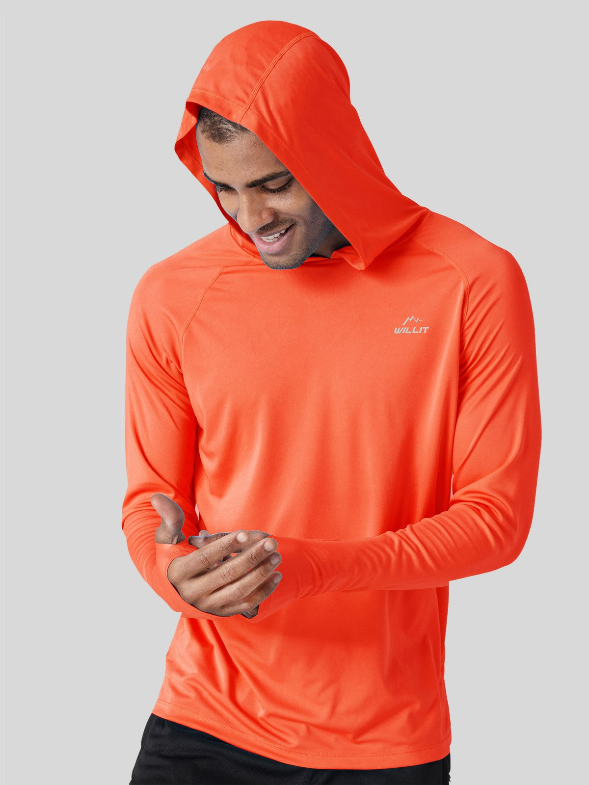 Men's Sun Protection Long Sleeve Hooded Shirts