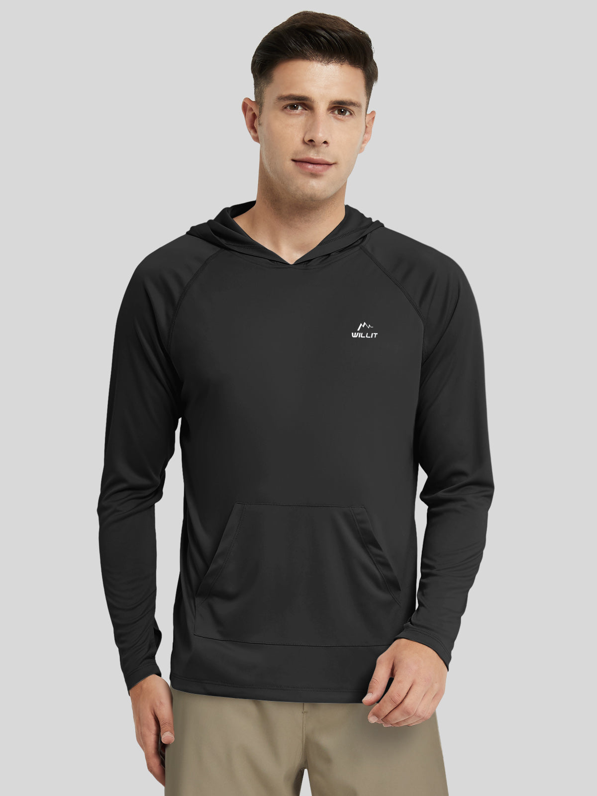 Men's Sun Protection Long Sleeve Shirts with Pocket