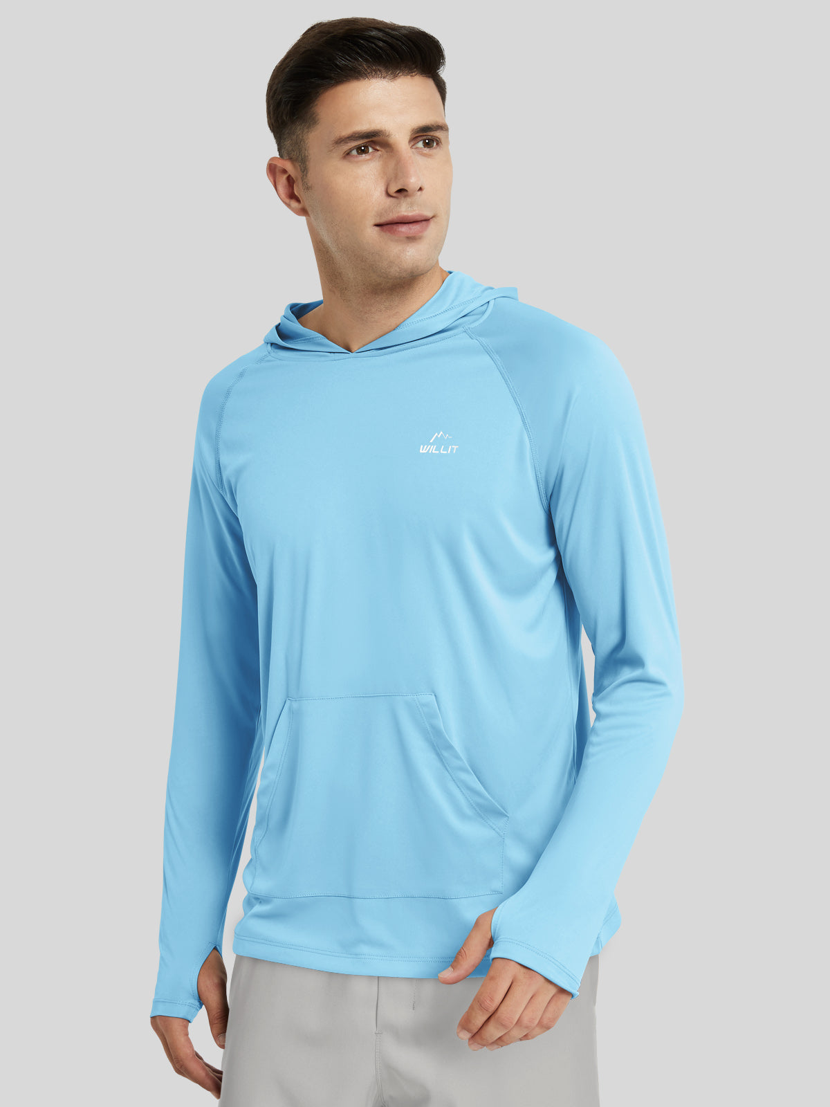 Men's Sun Protection Long Sleeve Shirts with Pocket