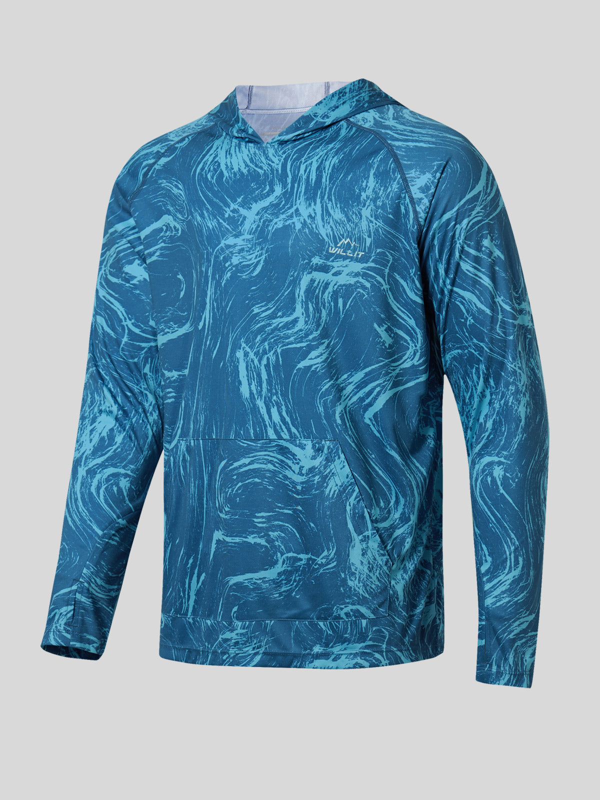 Men's Sun Protection Long Sleeve Shirts with Pocket