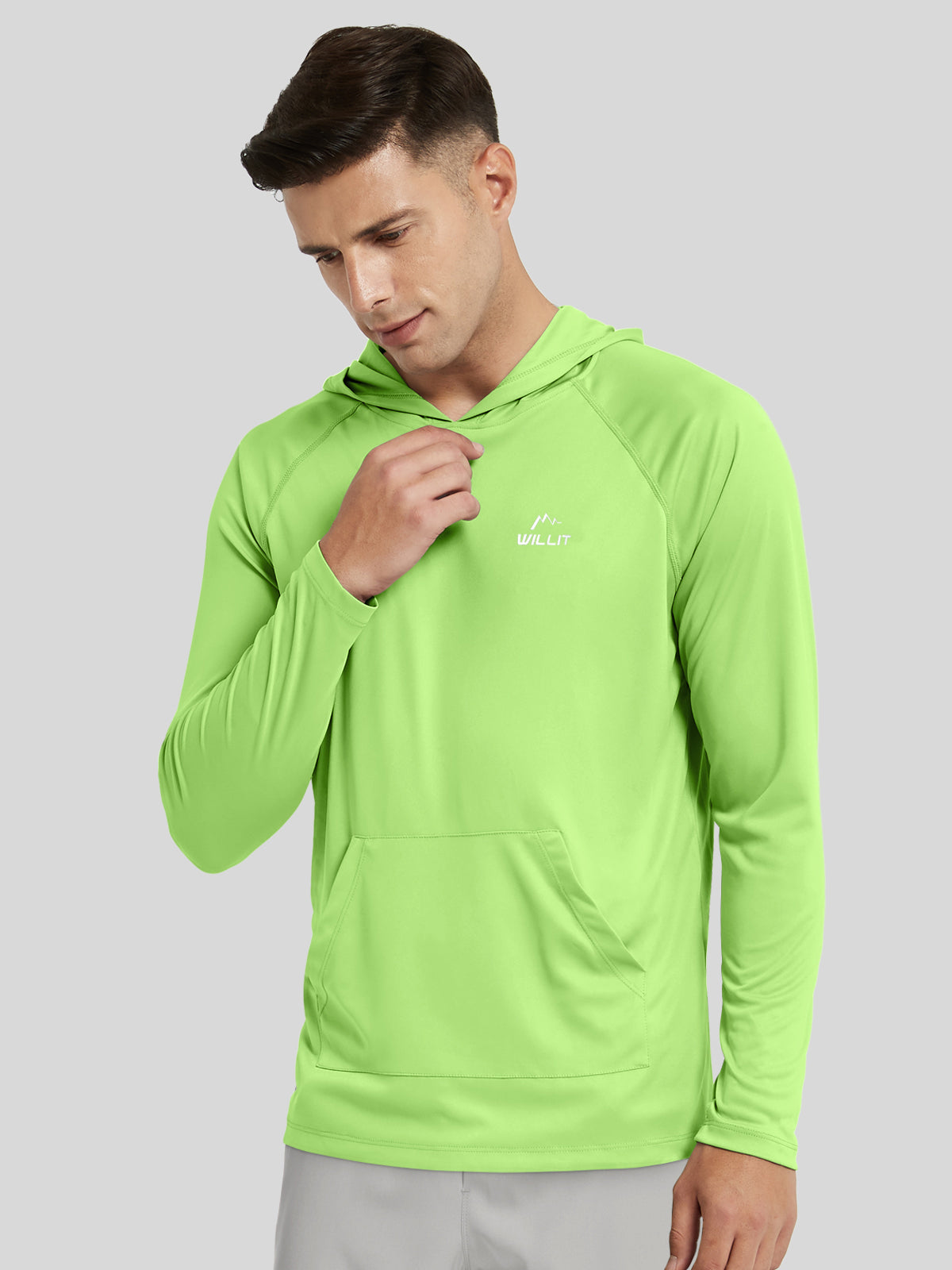 Men's Sun Protection Long Sleeve Shirts with Pocket