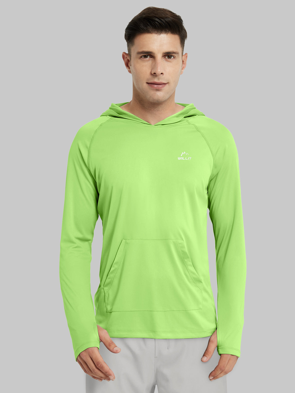 Men's Sun Protection Long Sleeve Shirts with Pocket