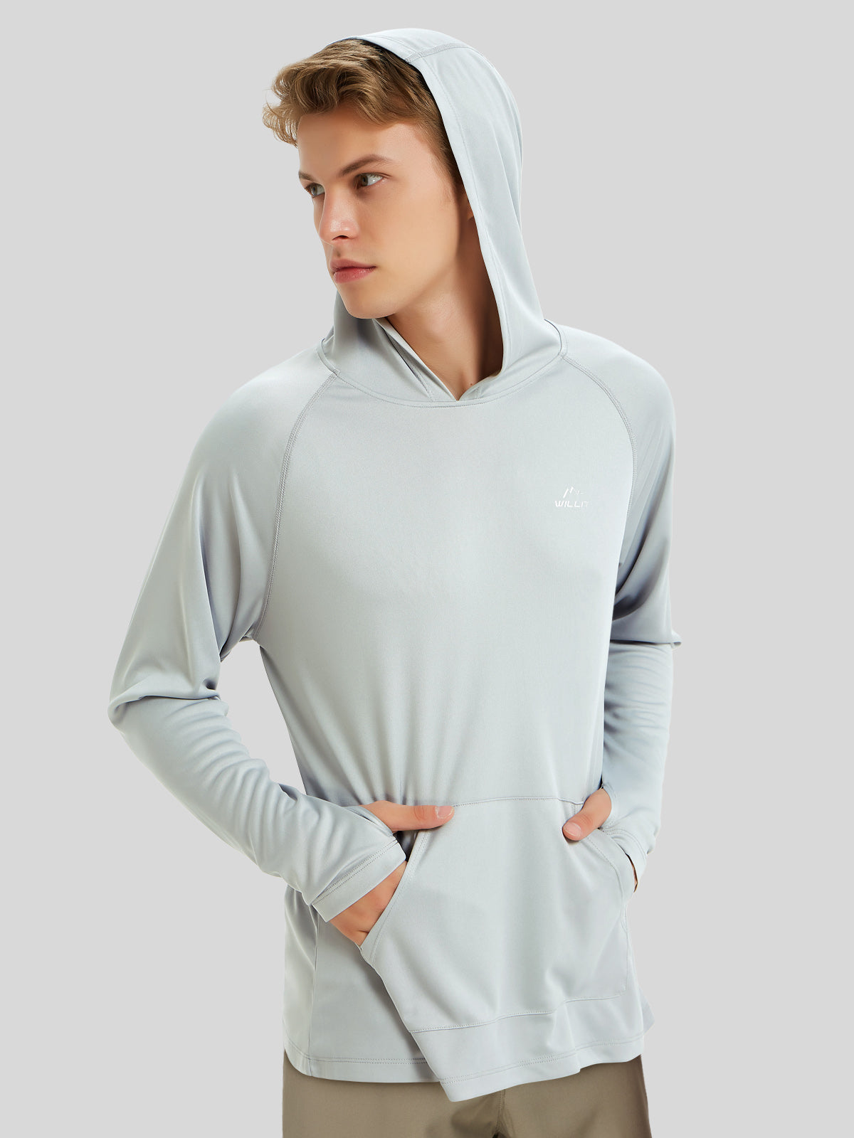 Men's Sun Protection Long Sleeve Shirts with Pocket