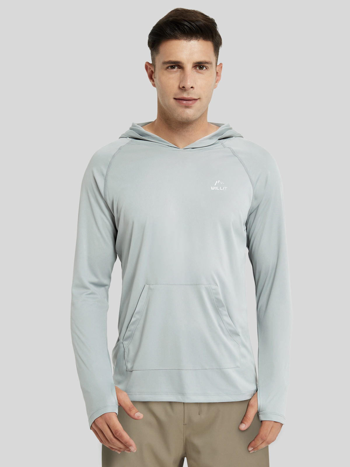 Men's Sun Protection Long Sleeve Shirts with Pocket