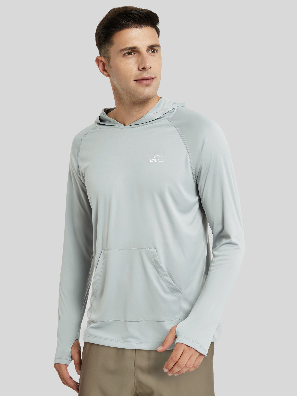 Men's Sun Protection Long Sleeve Shirts with Pocket