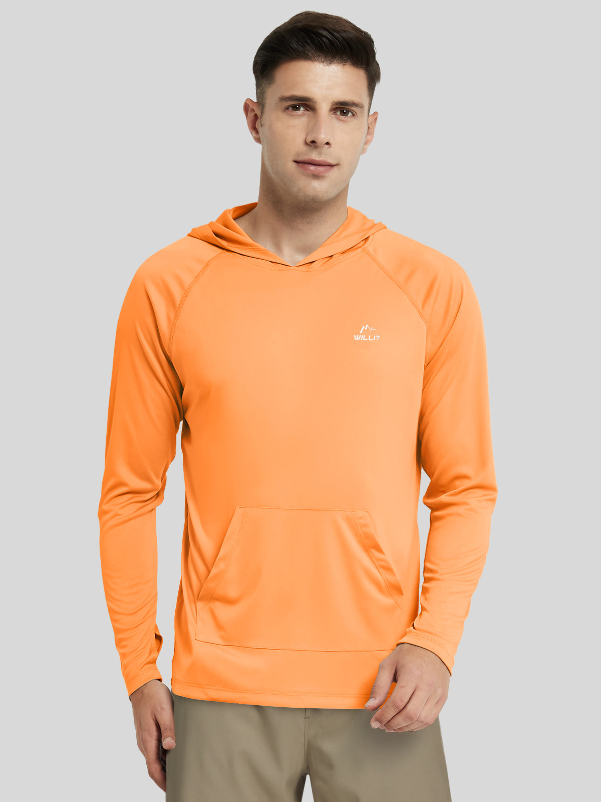 Men's Sun Protection Long Sleeve Shirts with Pocket