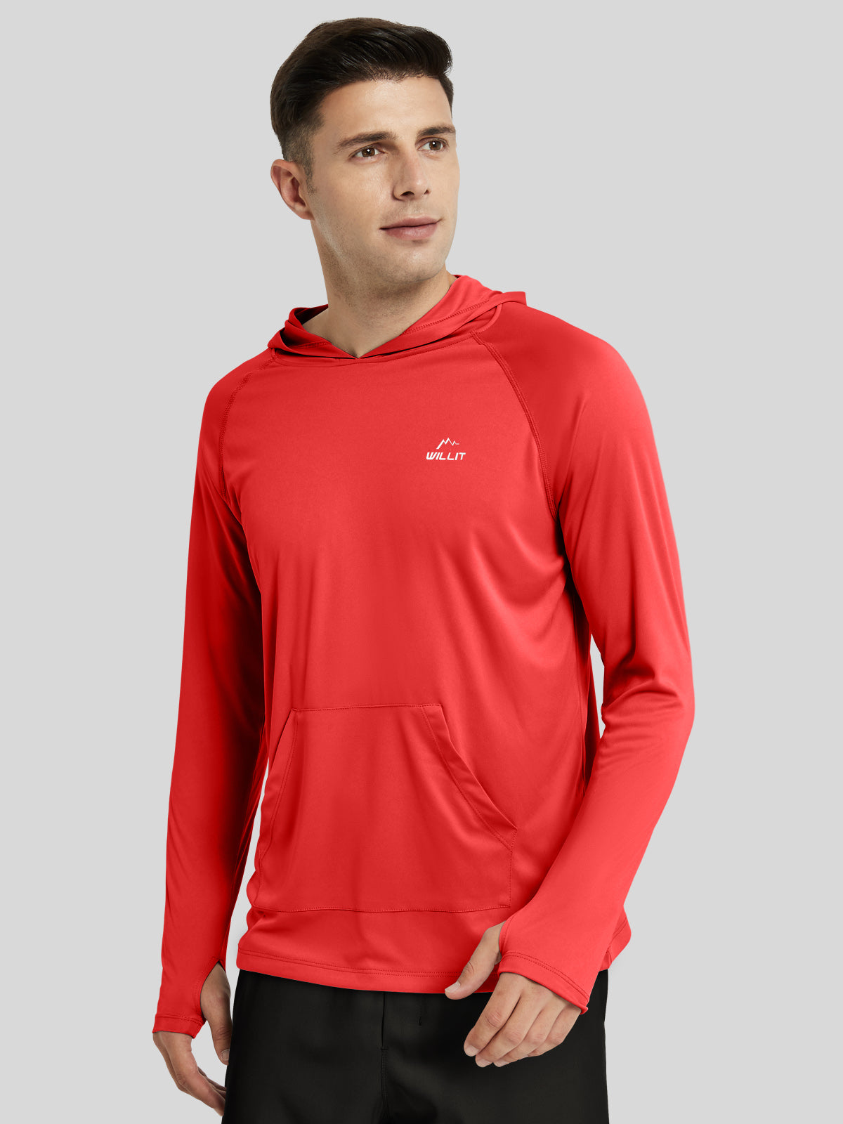 Men's Sun Protection Long Sleeve Shirts with Pocket