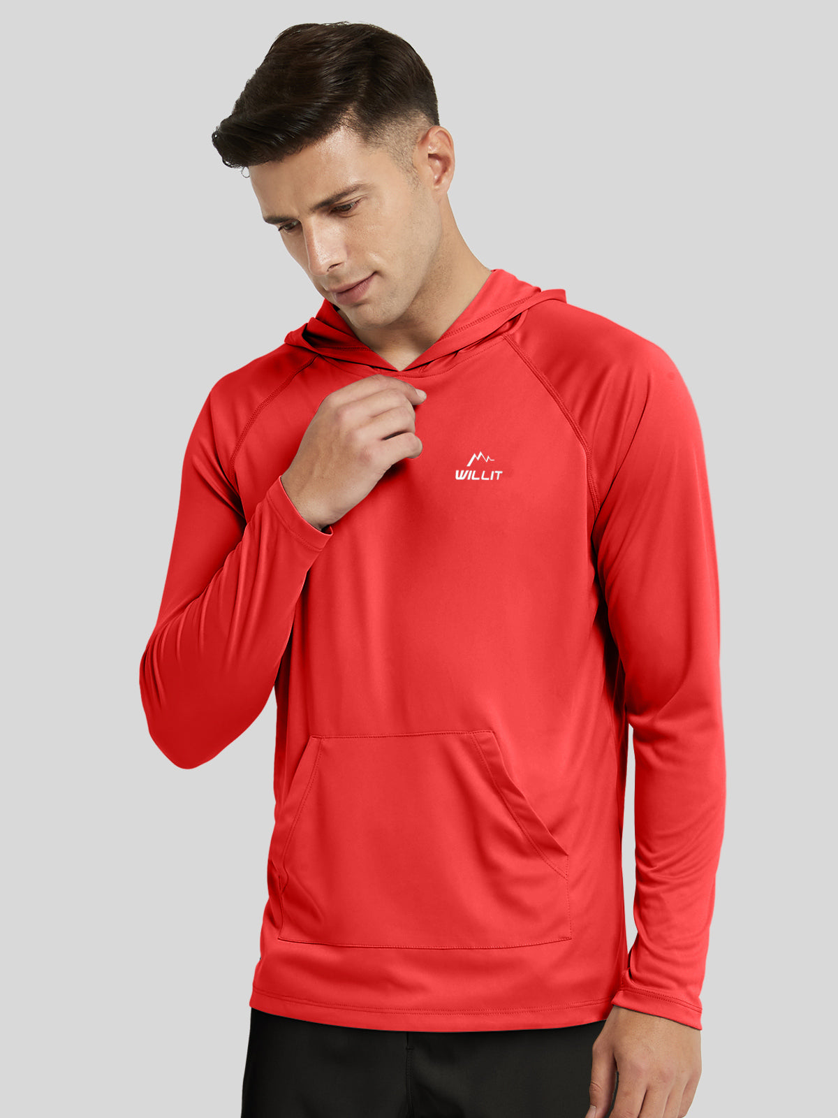 Men's Sun Protection Long Sleeve Shirts with Pocket