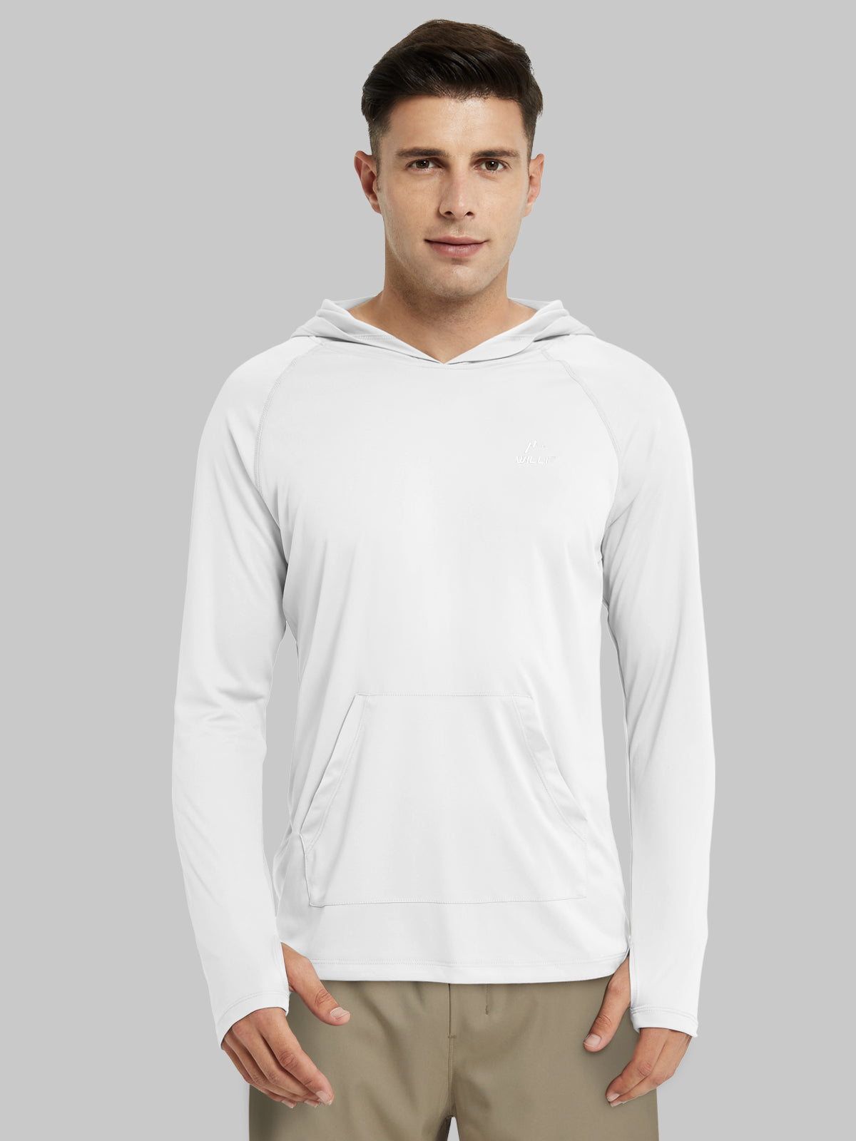 Men's Sun Protection Long Sleeve Shirts with Pocket