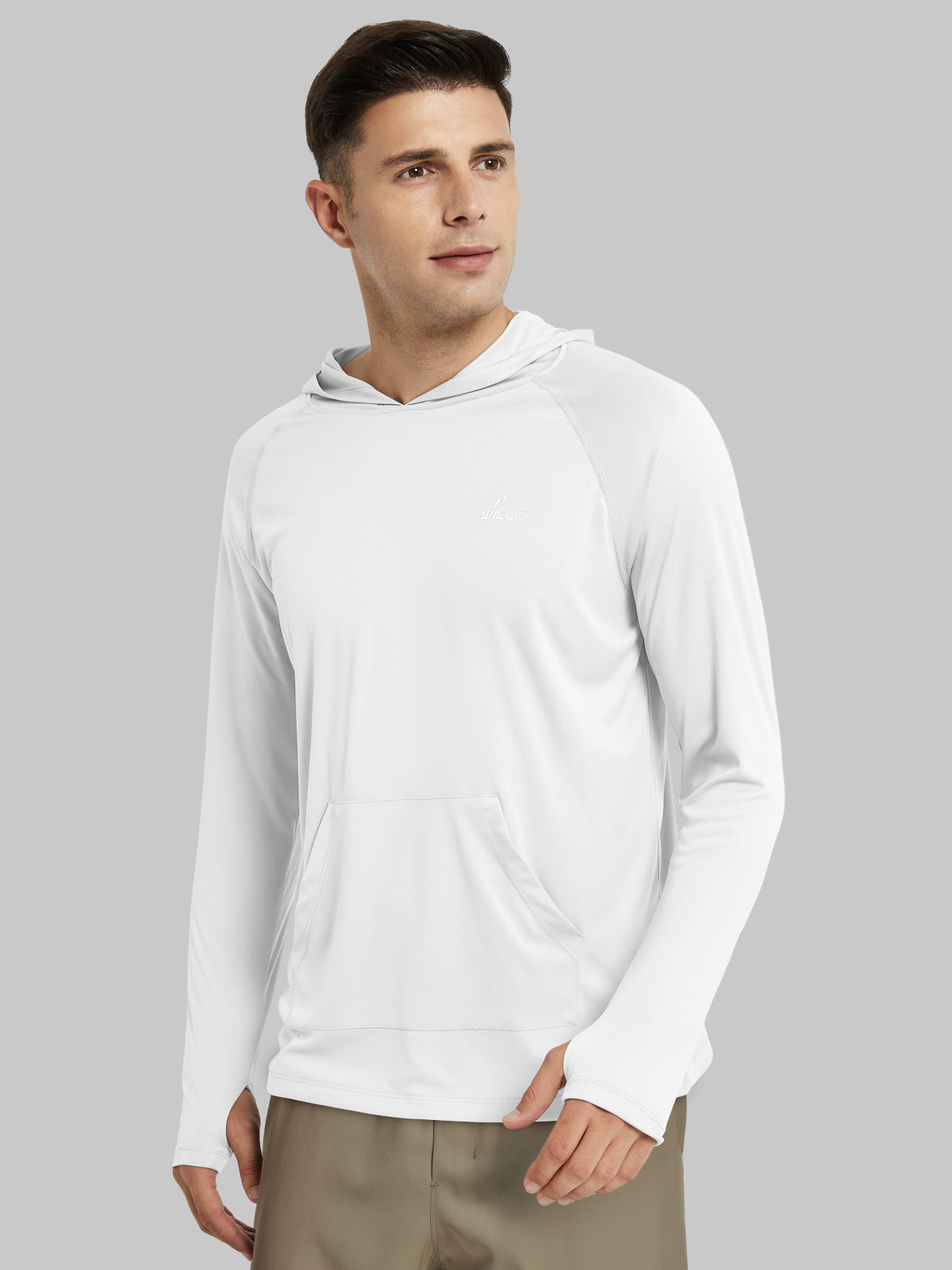 Men's Sun Protection Long Sleeve Shirts with Pocket