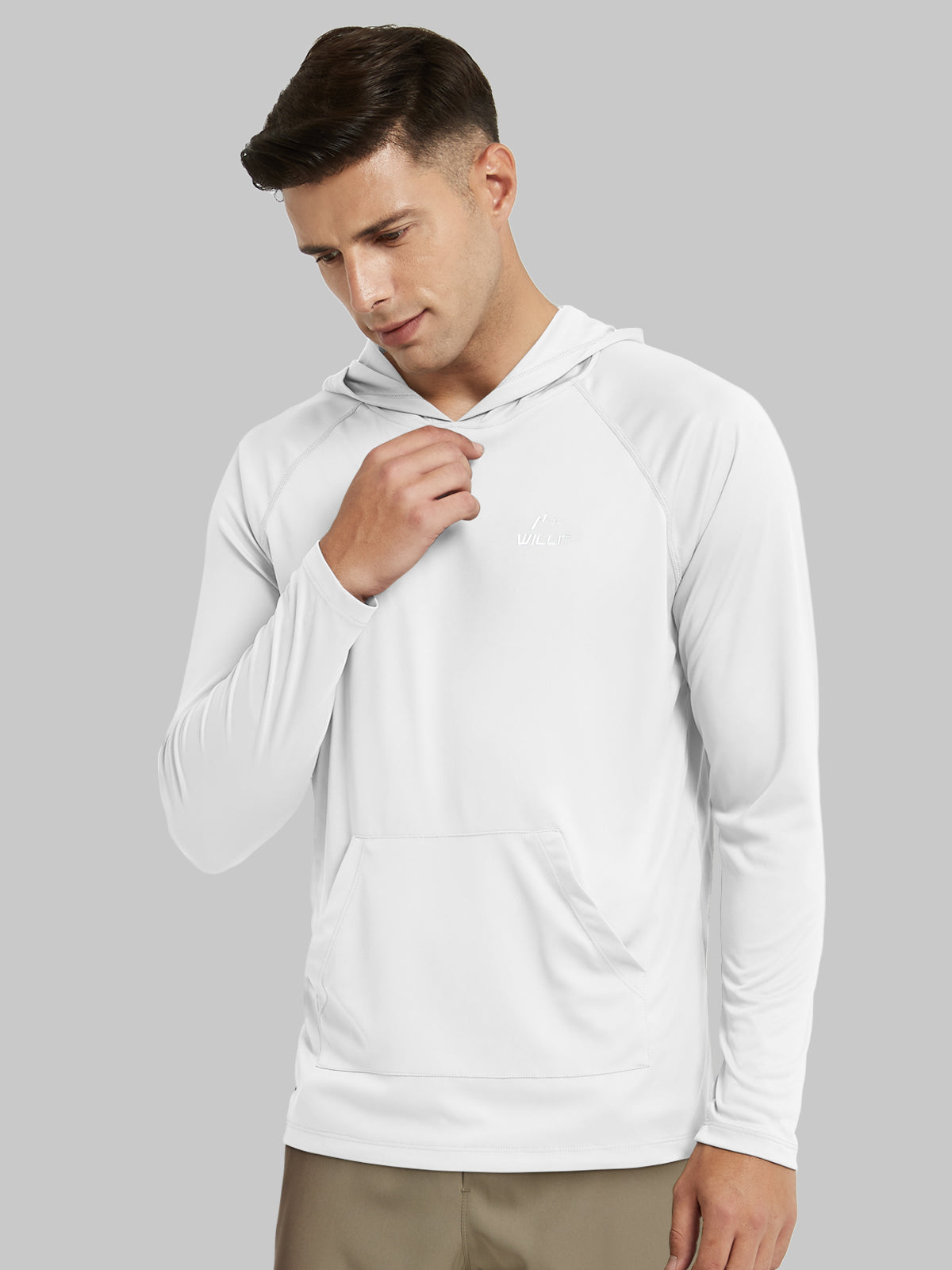 Men's Sun Protection Long Sleeve Shirts with Pocket