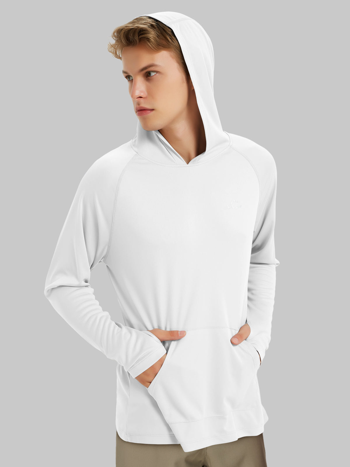 Men's Sun Protection Long Sleeve Shirts with Pocket