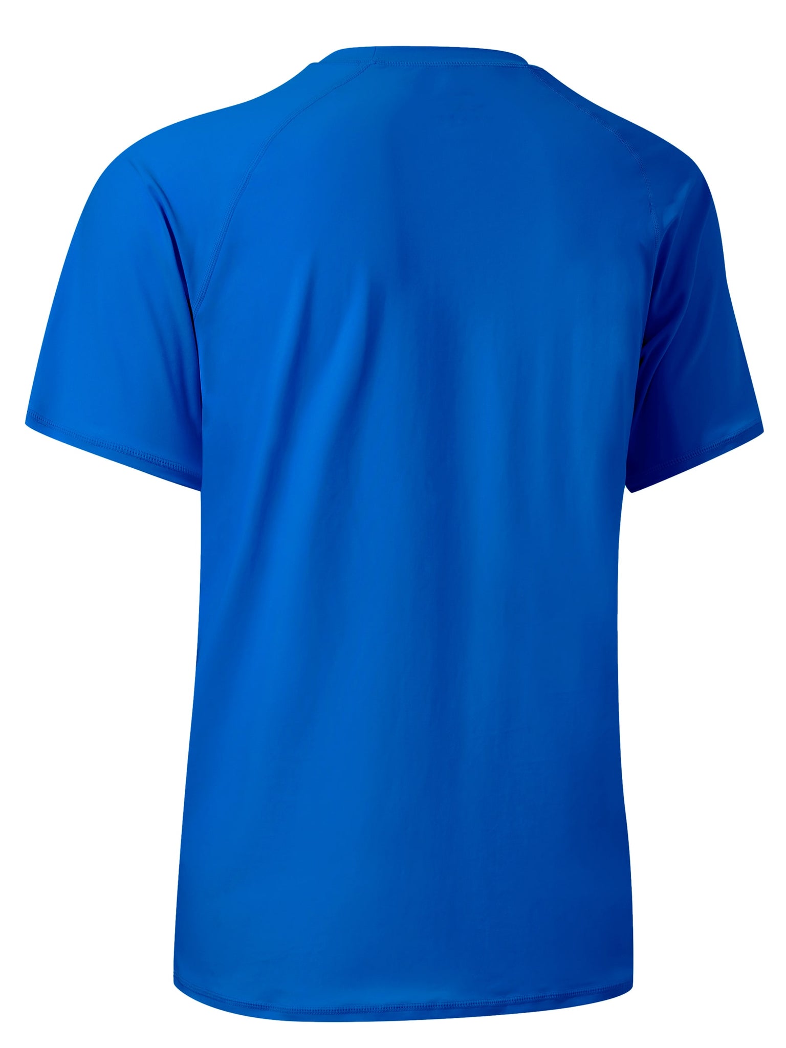 Men's Sun Protection Short Sleeve Shirt_BrilliantBlue_detail2