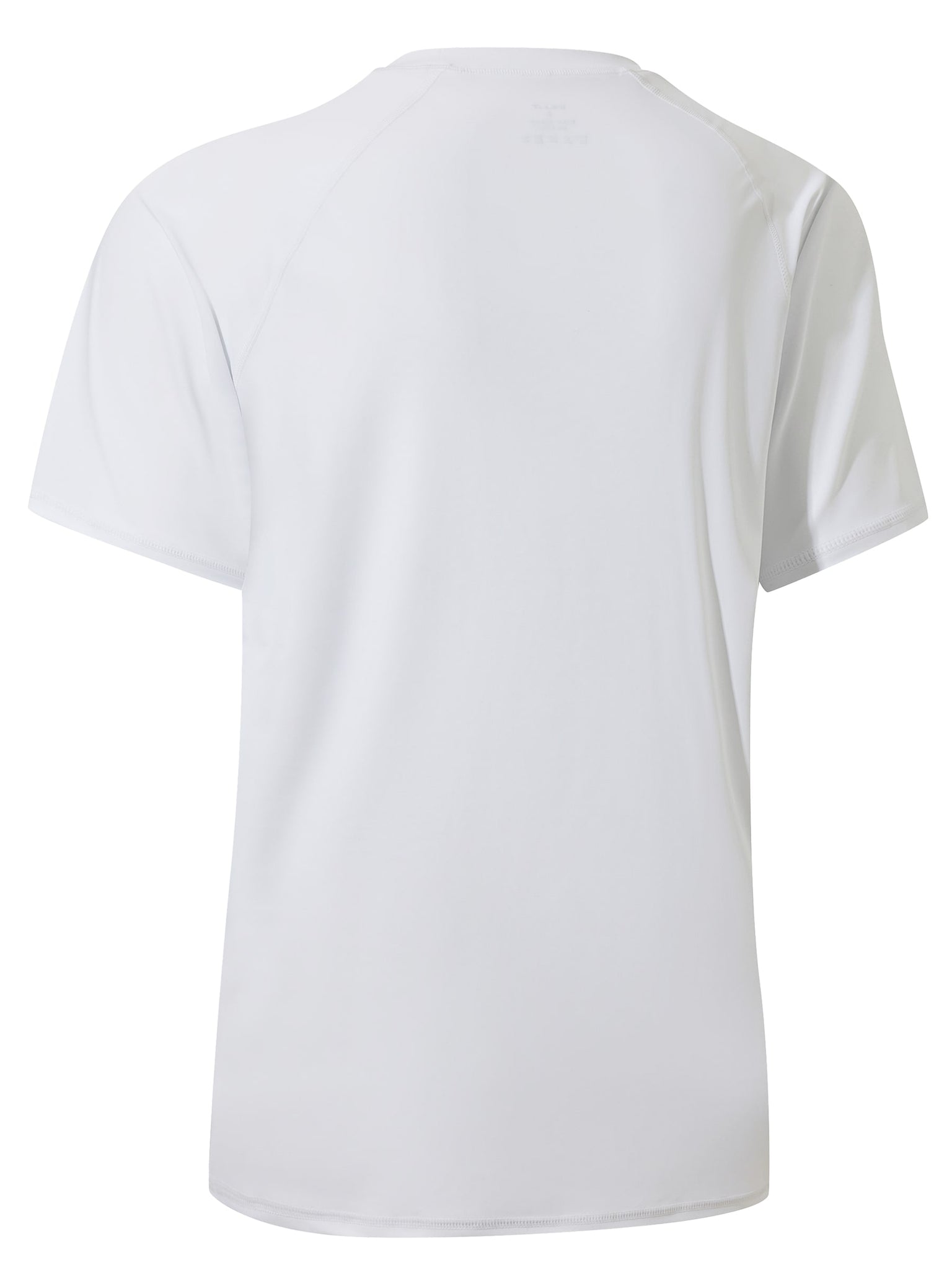 Men's Sun Protection Short Sleeve Shirt_White_laydown2