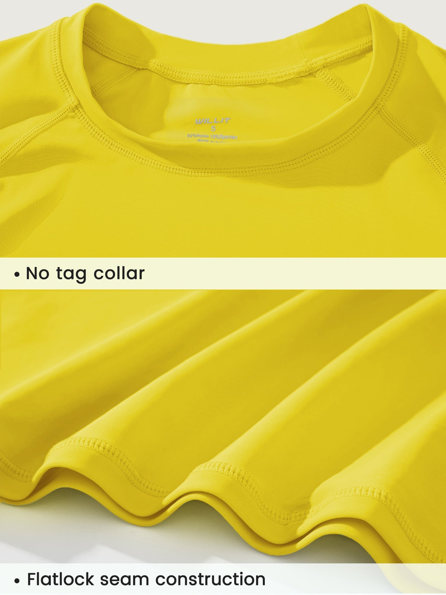 Men's Sun Protection Short Sleeve Shirt_Yellow_detail3