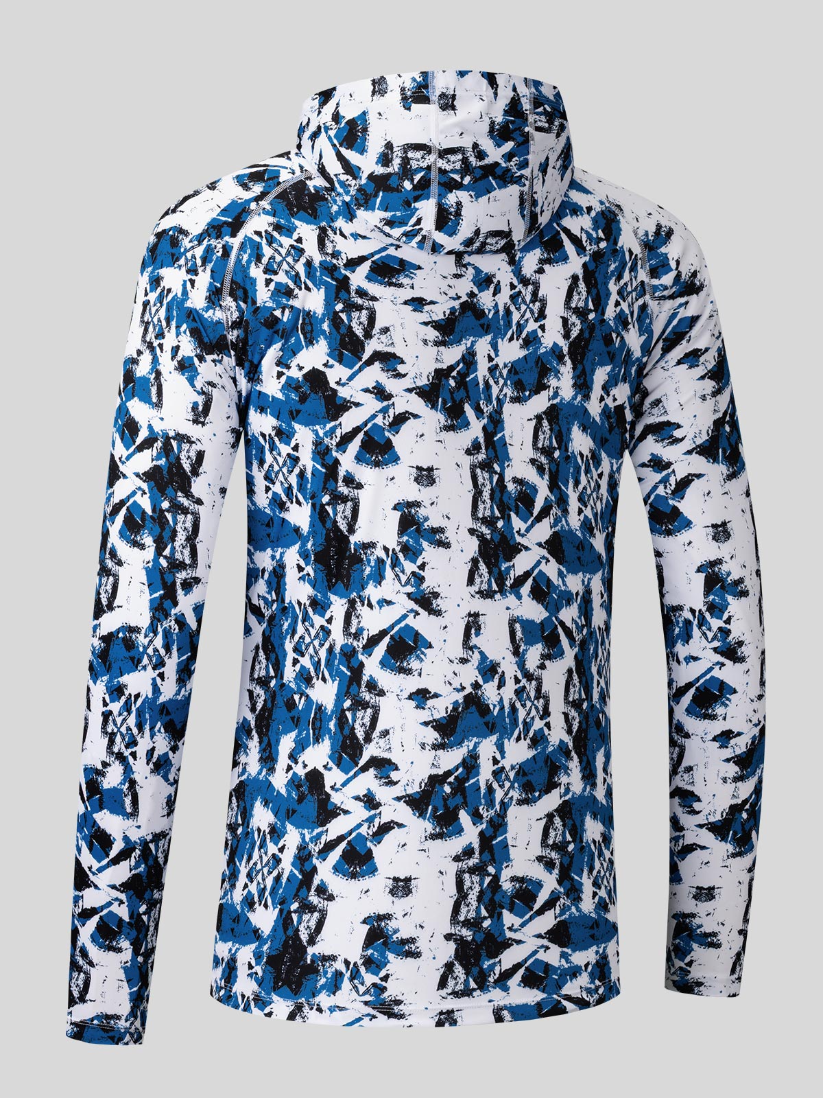 Willit Men's UPF 50+ Hooded Sun Shirt in Camo