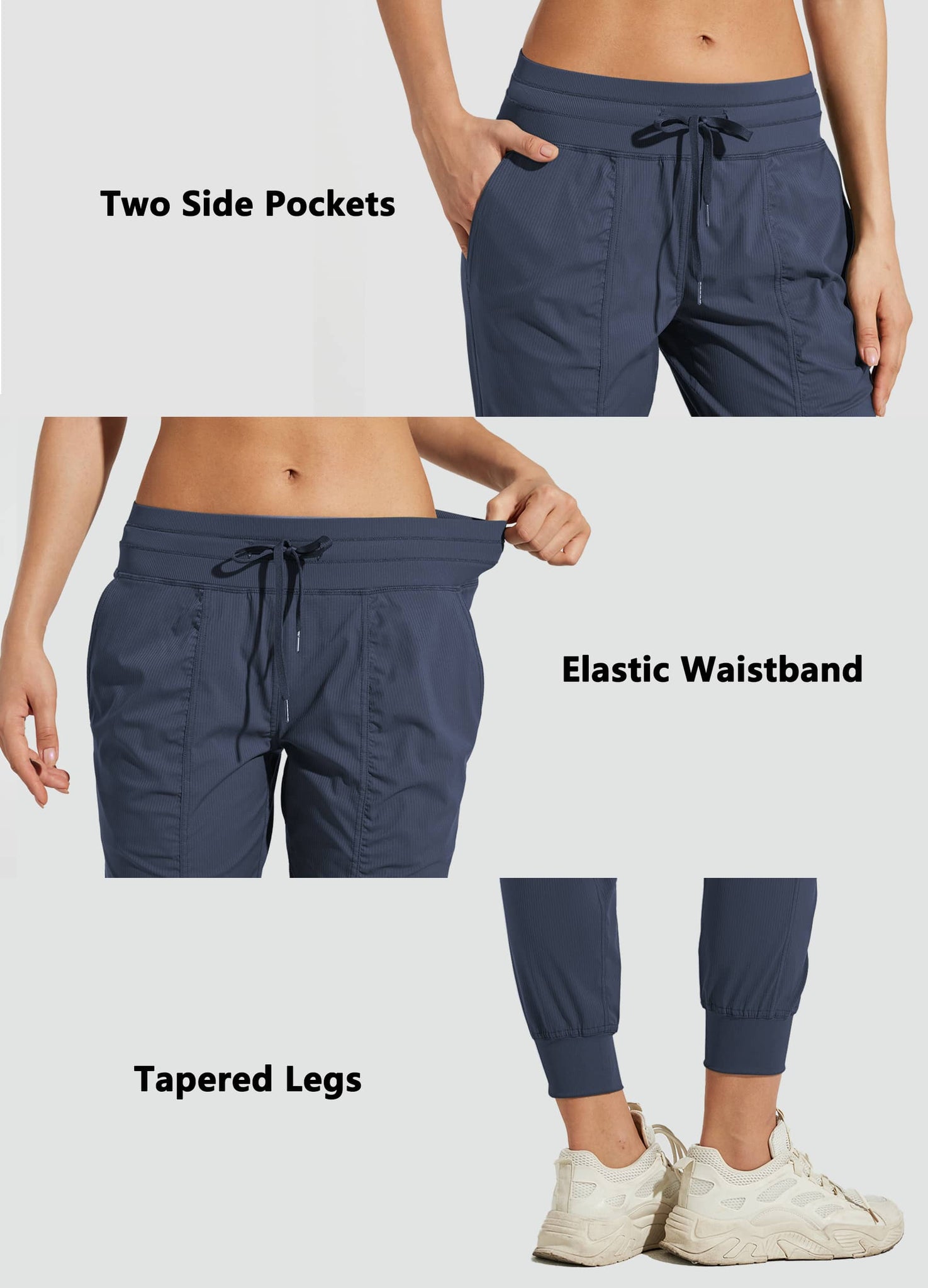 Willit Women's Casual Joggers_DeepBlue_model7