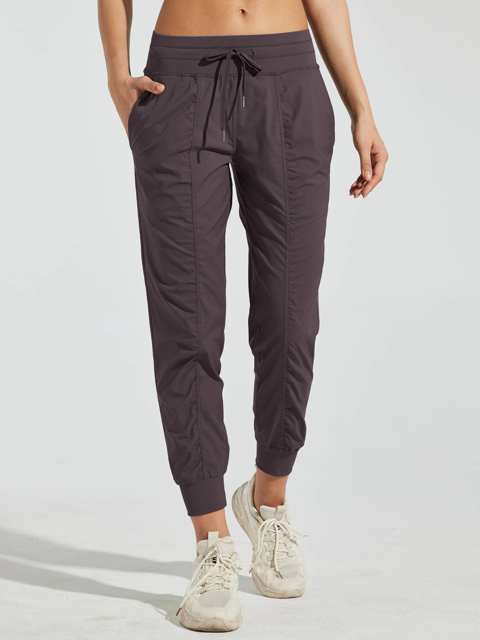 Willit Women's Casual Joggers_Shale_model4