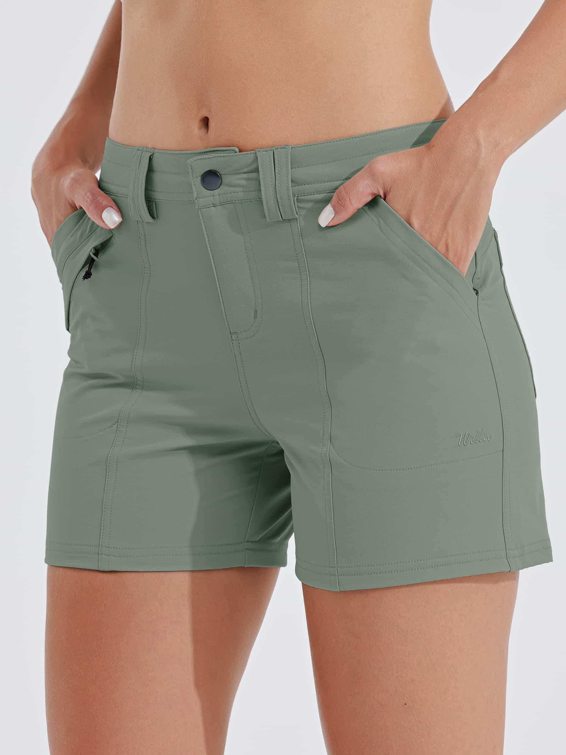 Willit Women s Golf Hiking Cargo Shorts