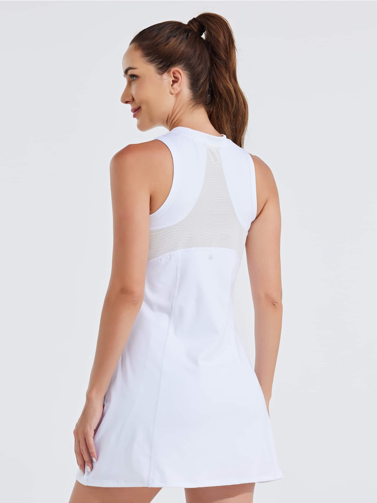 Women's Tennis Golf Dress Sleeveless Built-in Shorts