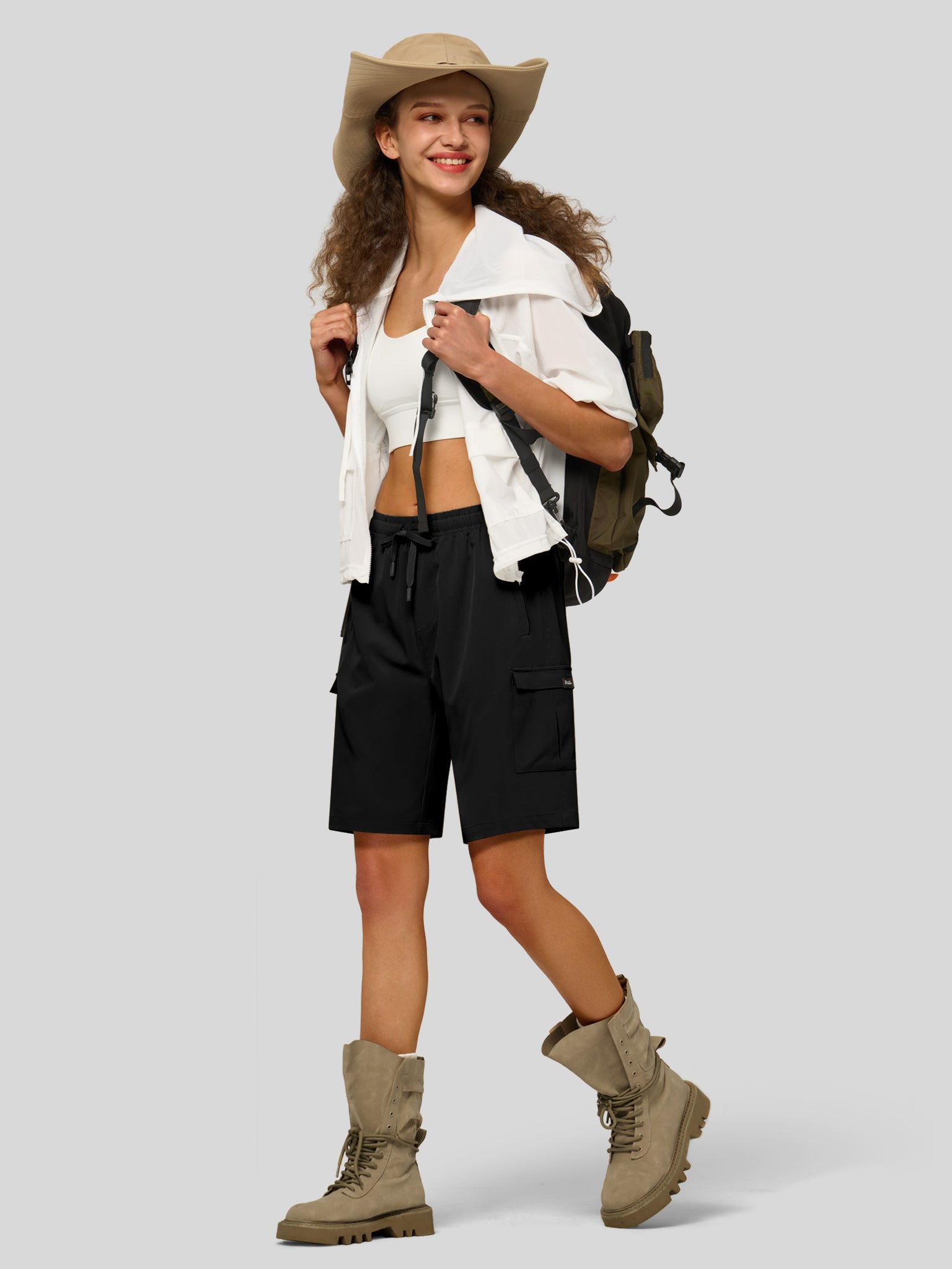 Women's Active Trek Shorts 9 Inch