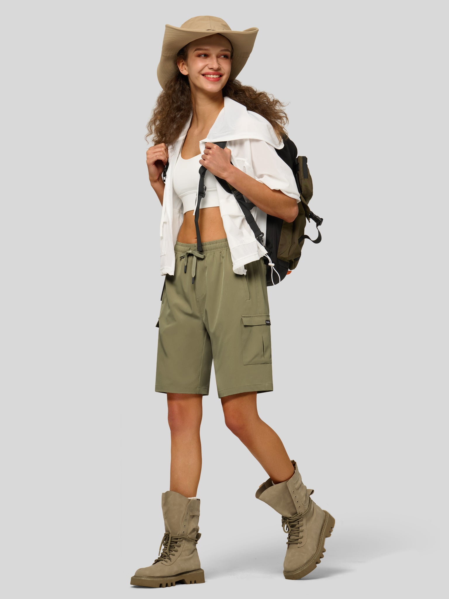 Women's Active Trek Shorts 9 Inch