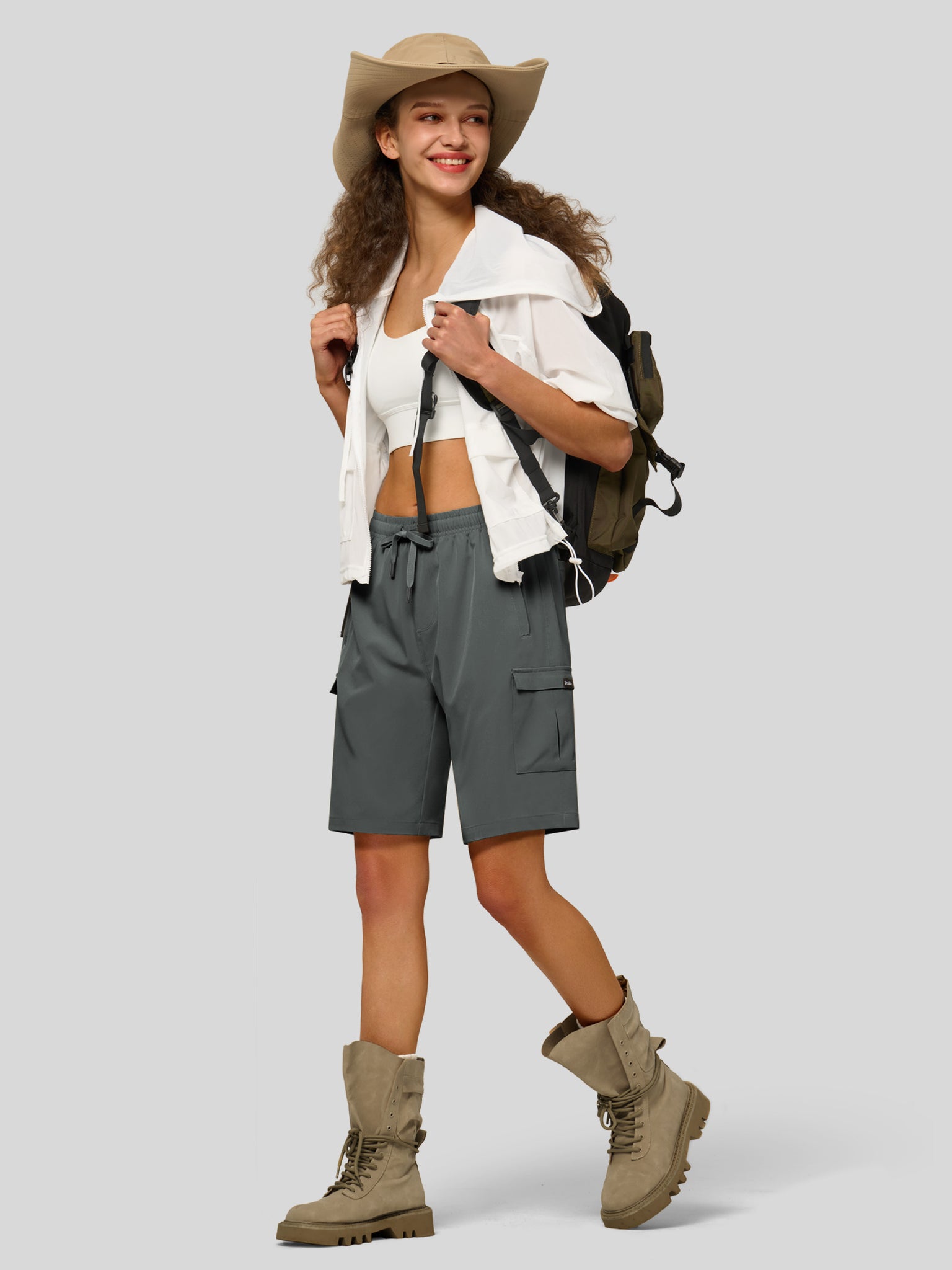 Women's Active Trek Shorts 9 Inch