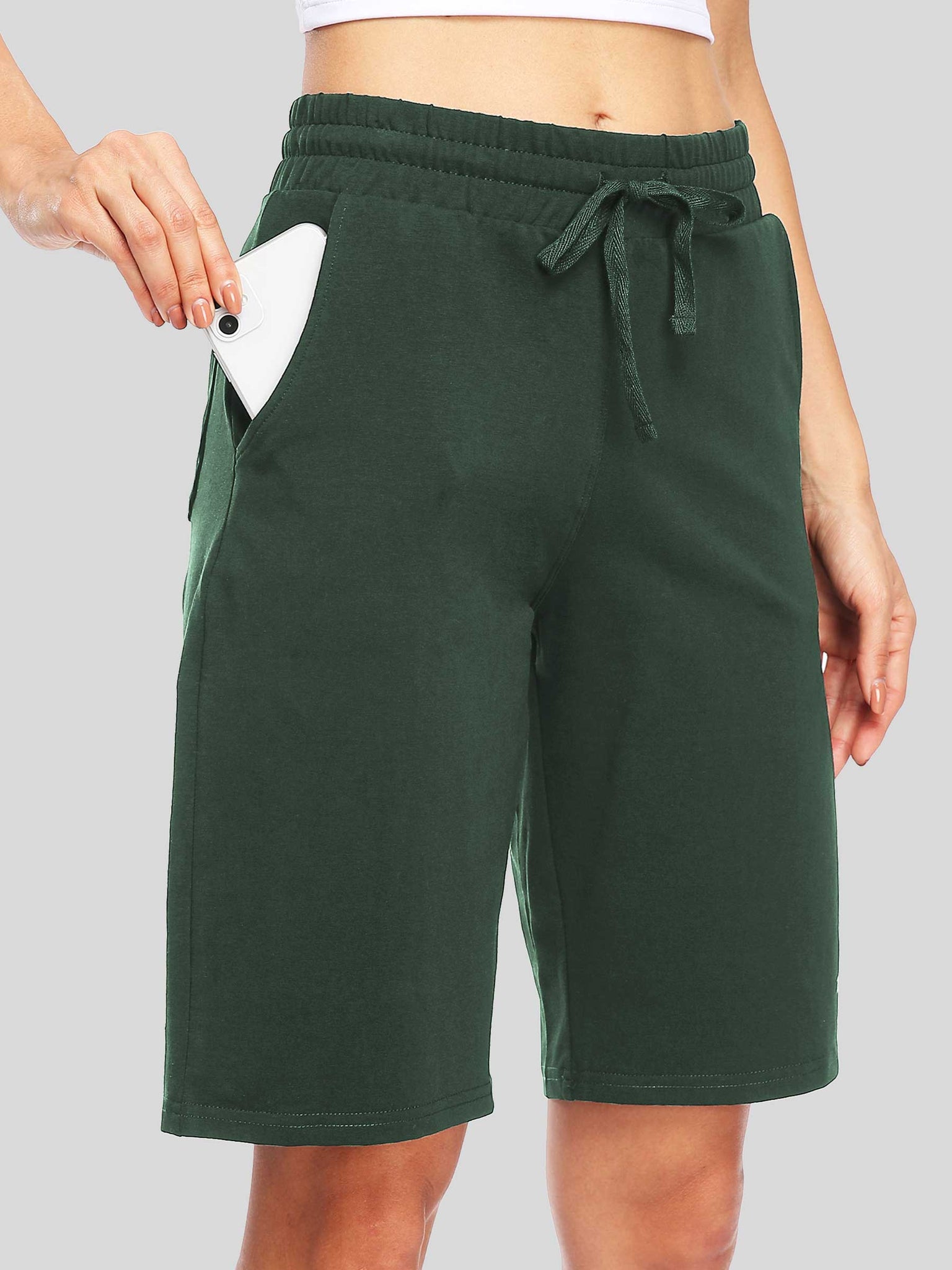 Women's Cotton Bermuda Shorts