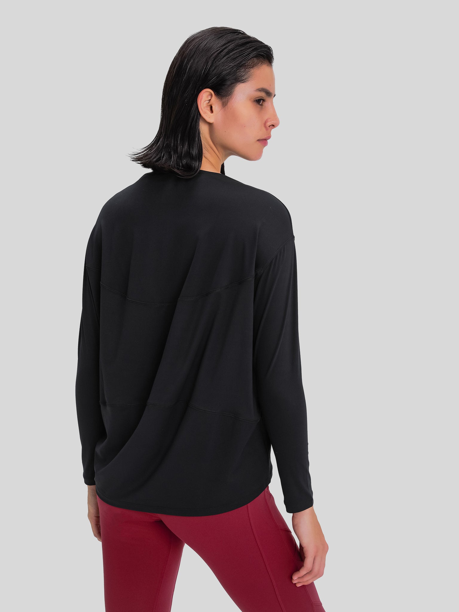 Women's Breathable Loose Long Sleeve Top