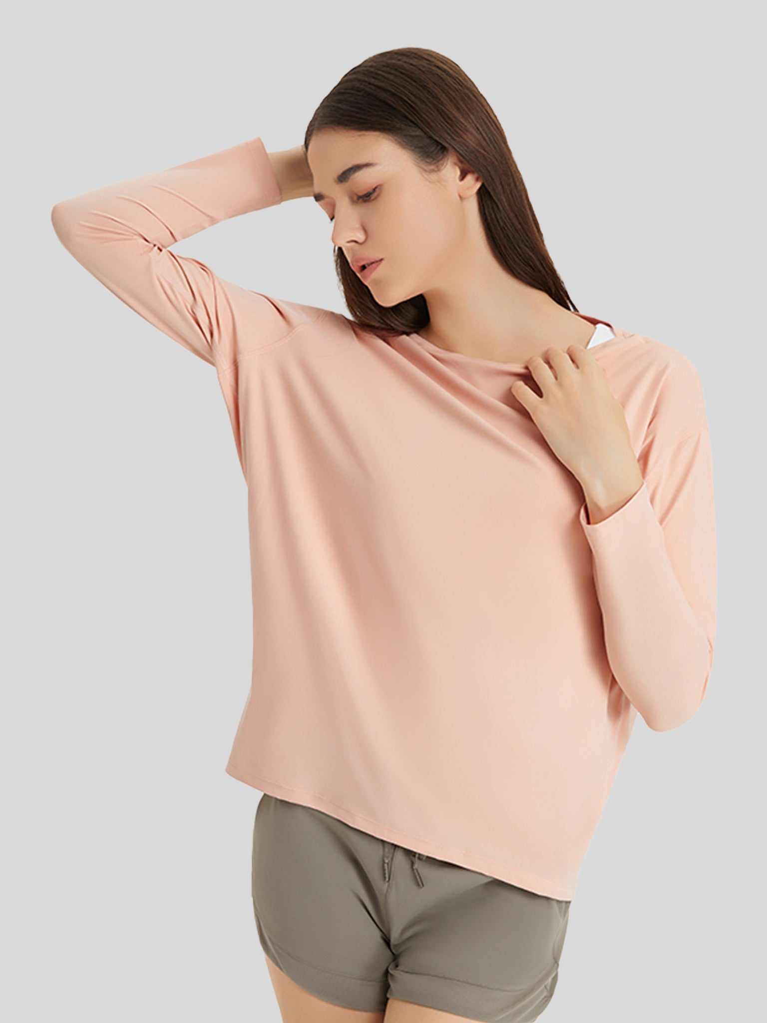 Women's Breathable Loose Long Sleeve Top