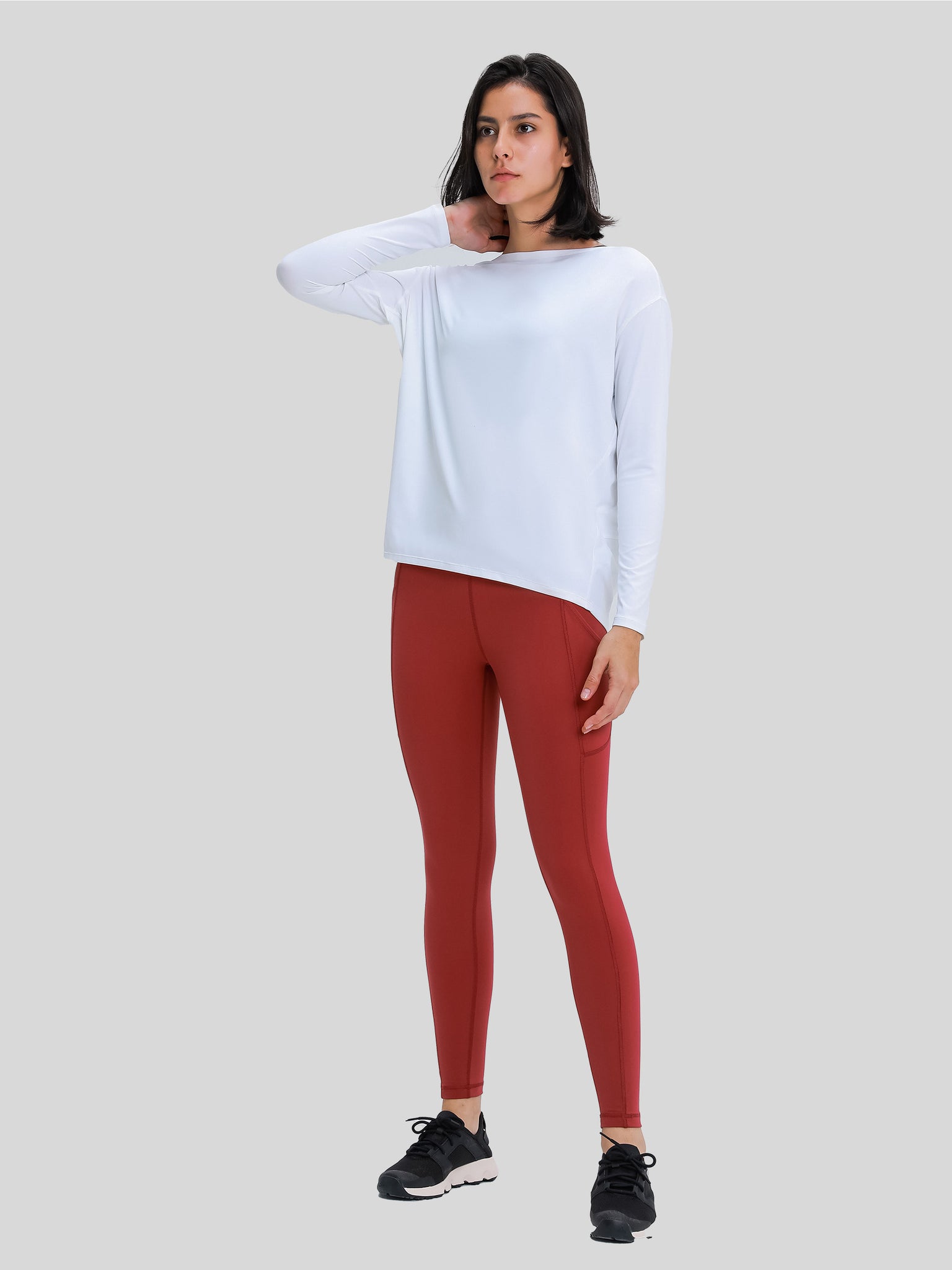 Women's Breathable Loose Long Sleeve Top