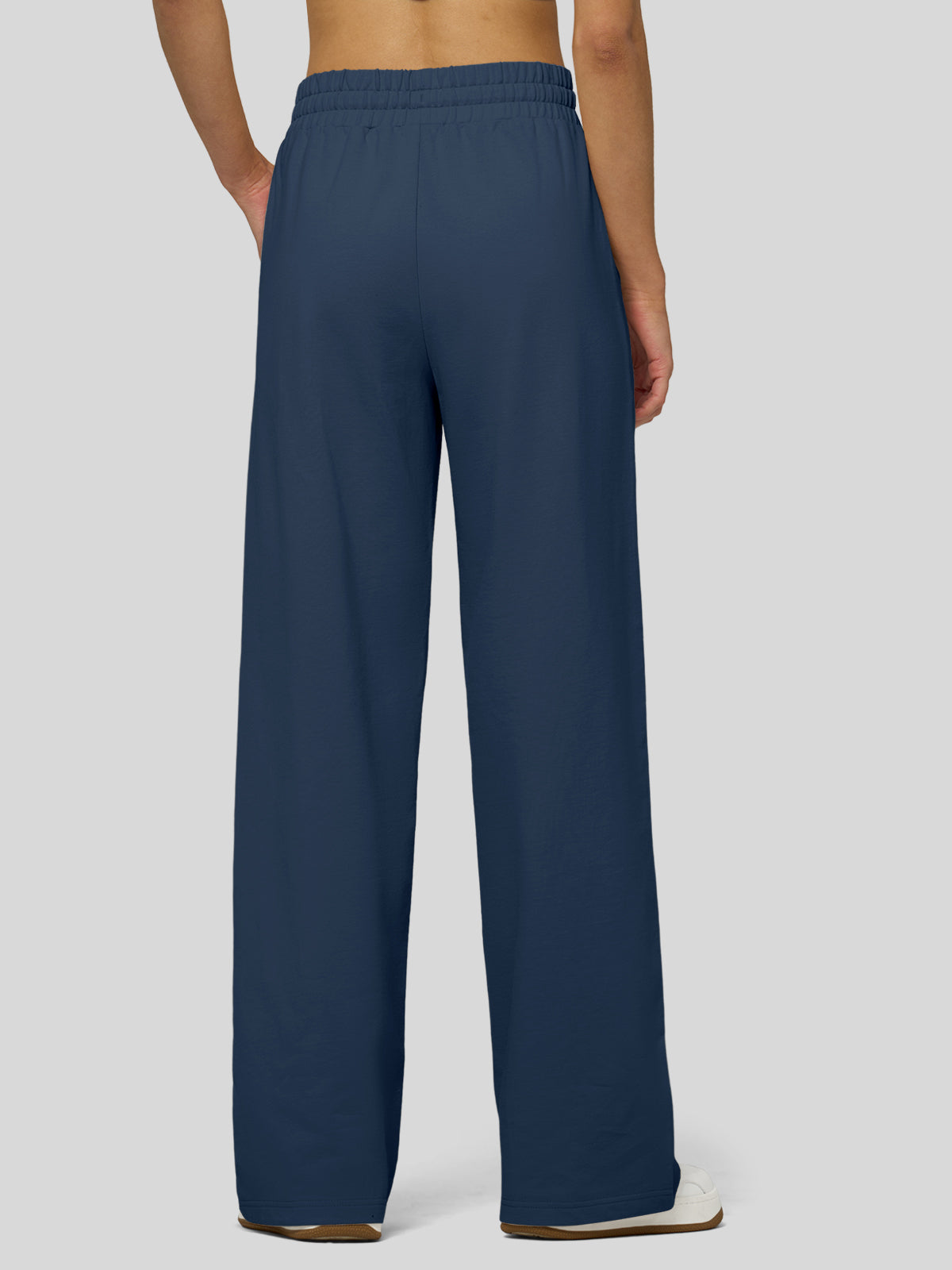 willit Women's Breeze Straight Leg Sweatpants in navy_3