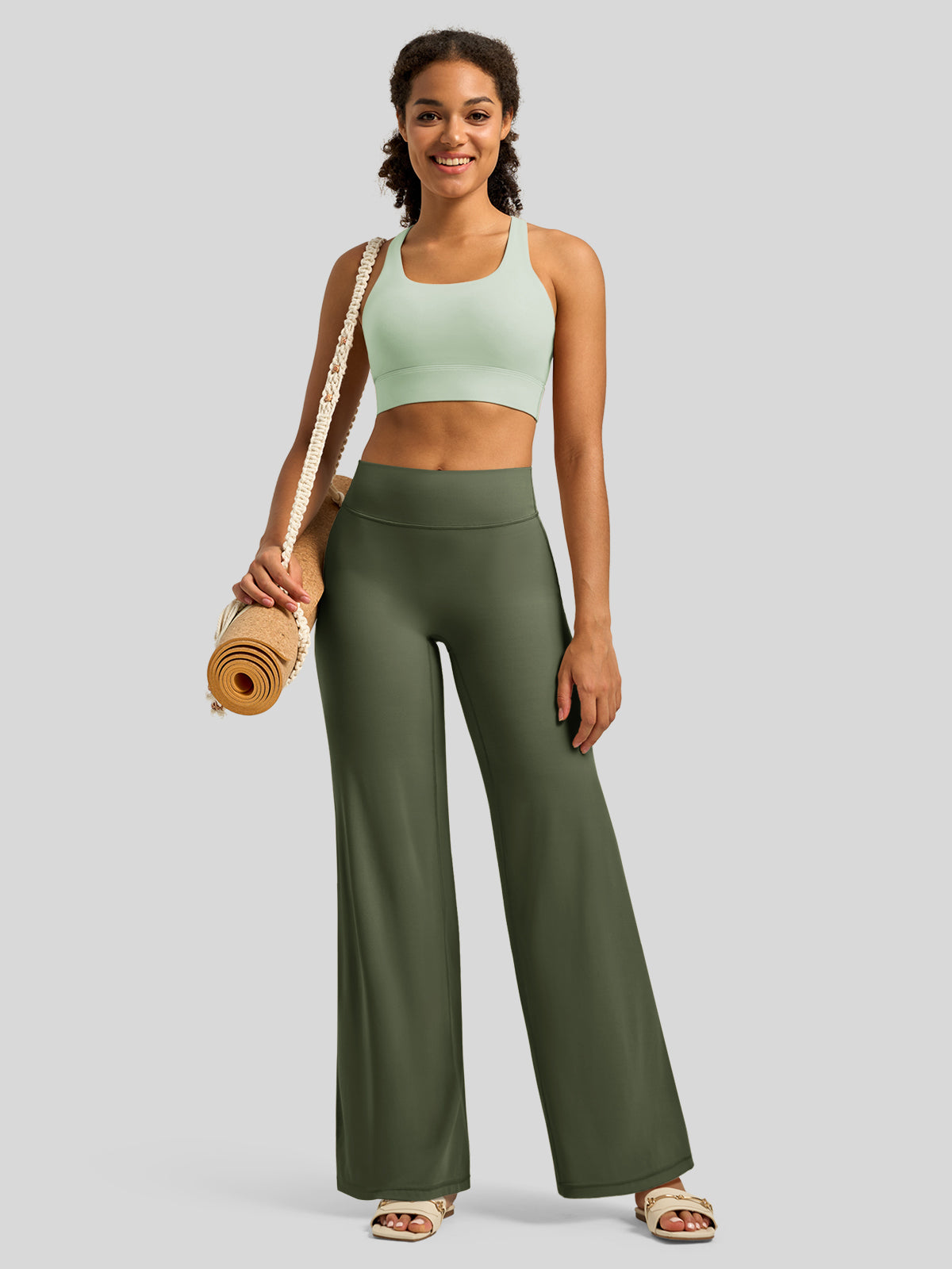 Willit Women's Butterflux Butt Lifting Leggings in green5