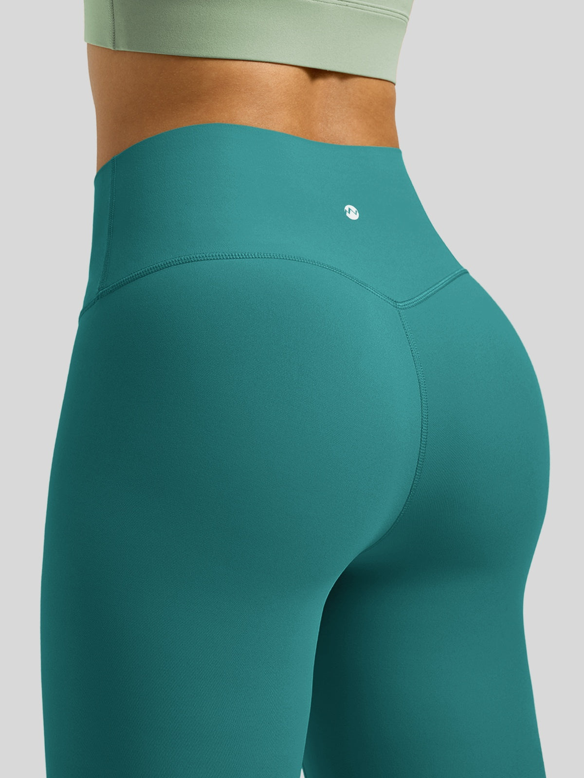 Willit Women's Butterflux High Rise Leggings 28 Inch in green