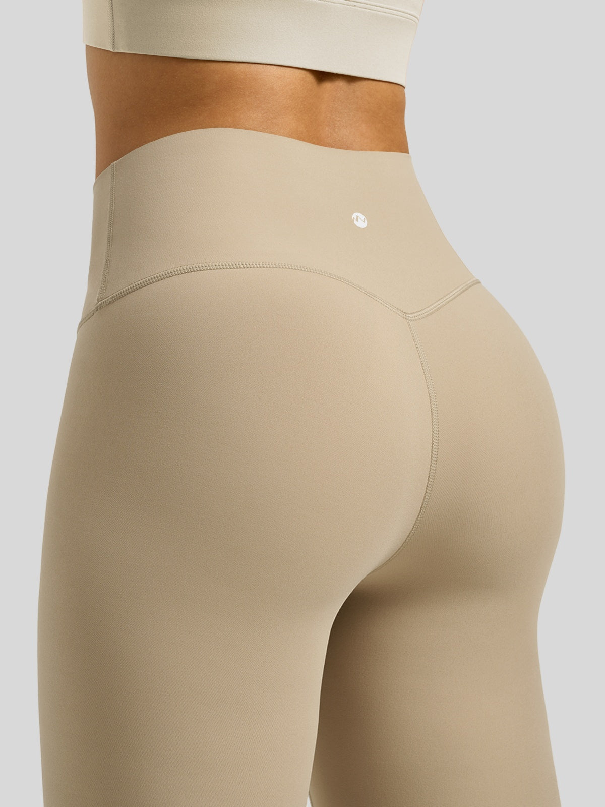 Willit Women's Butterflux High Rise Leggings 28 Inch in khaki