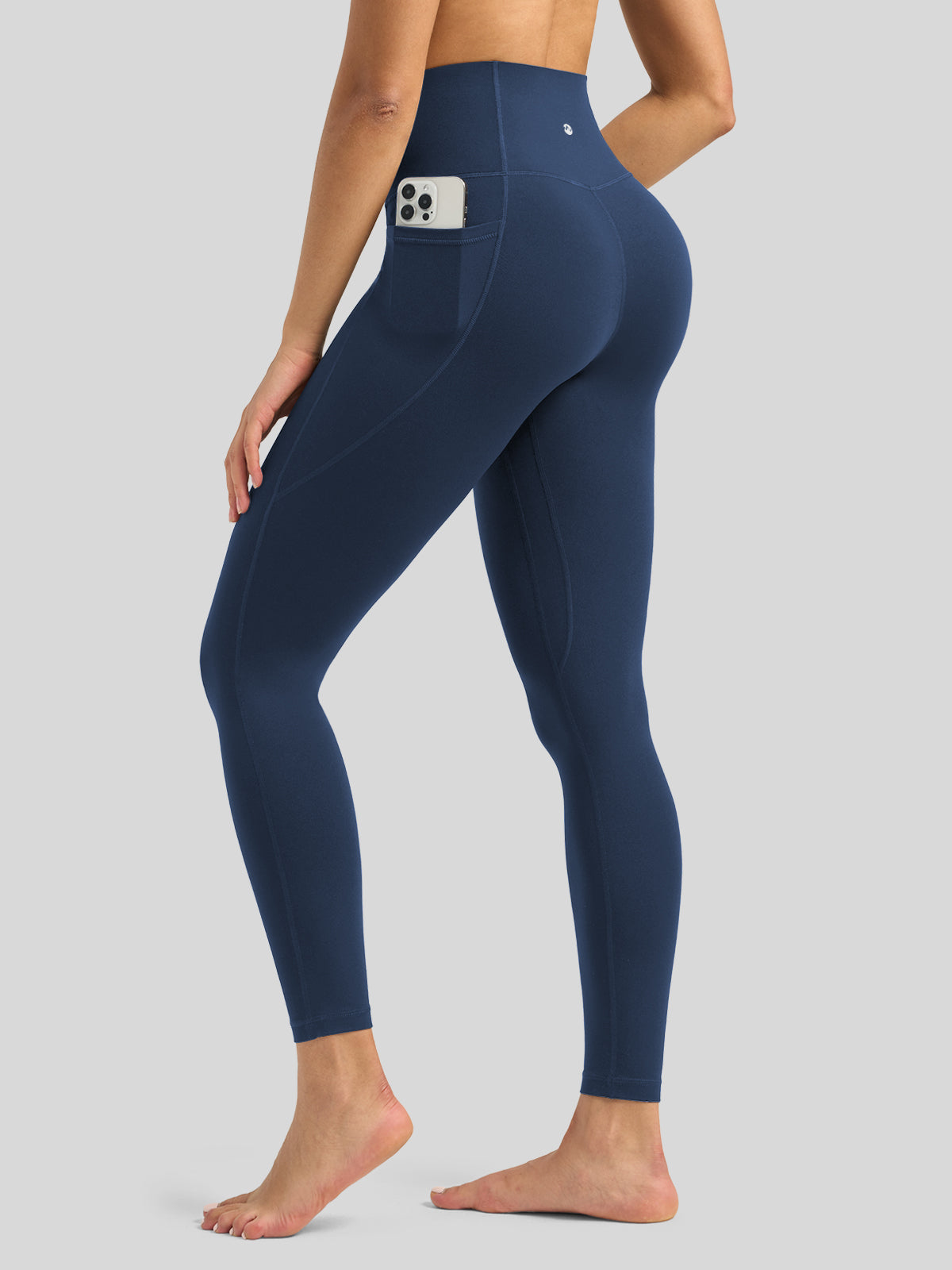 Willit Women's Butterflux Pocket Leggings-25 Inch in blue