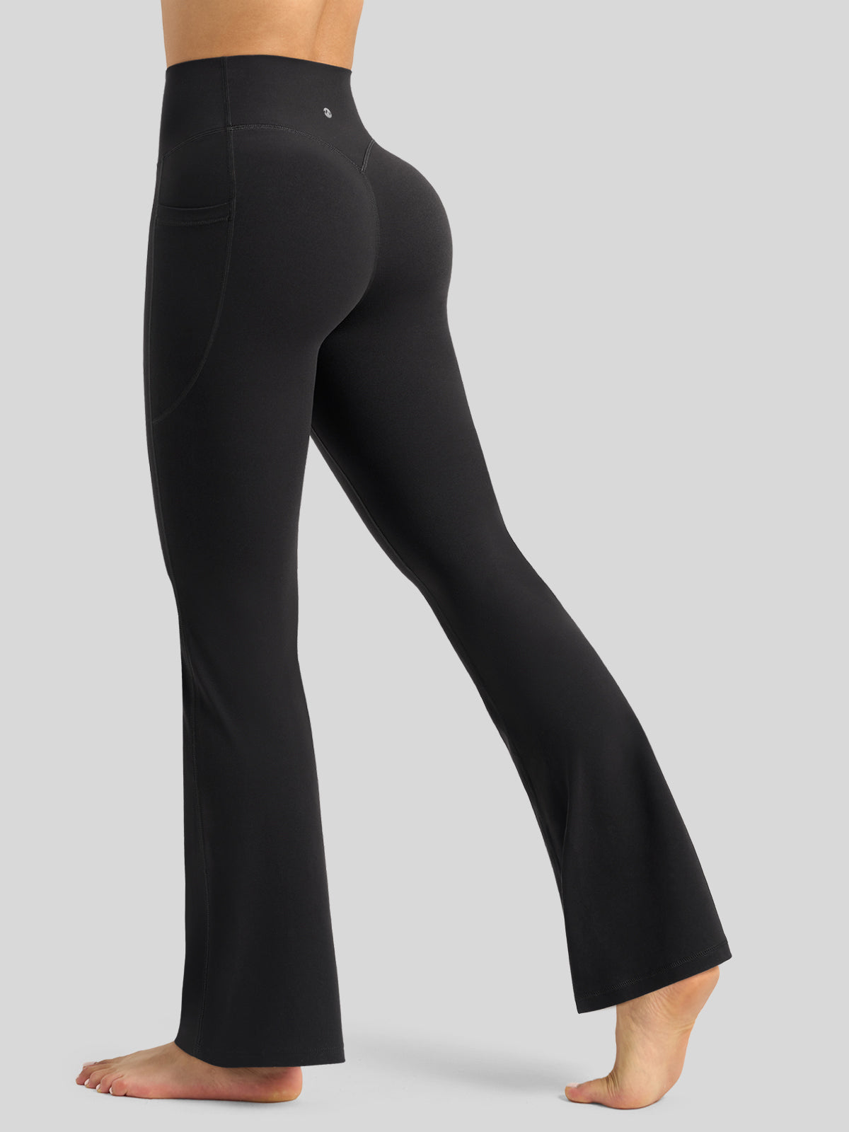 Women's Butterflux Pockets Flare Leggings 31 Inch