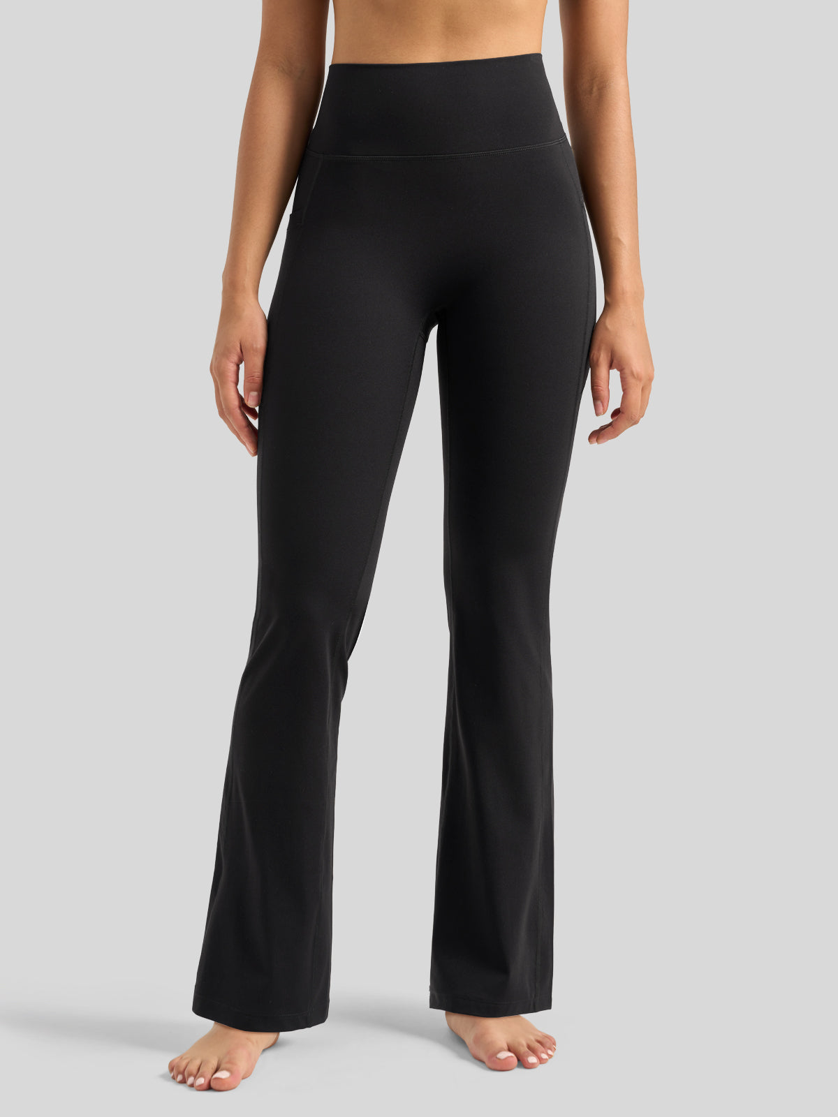 Women's Butterflux Pockets Flare Leggings 33 Inch