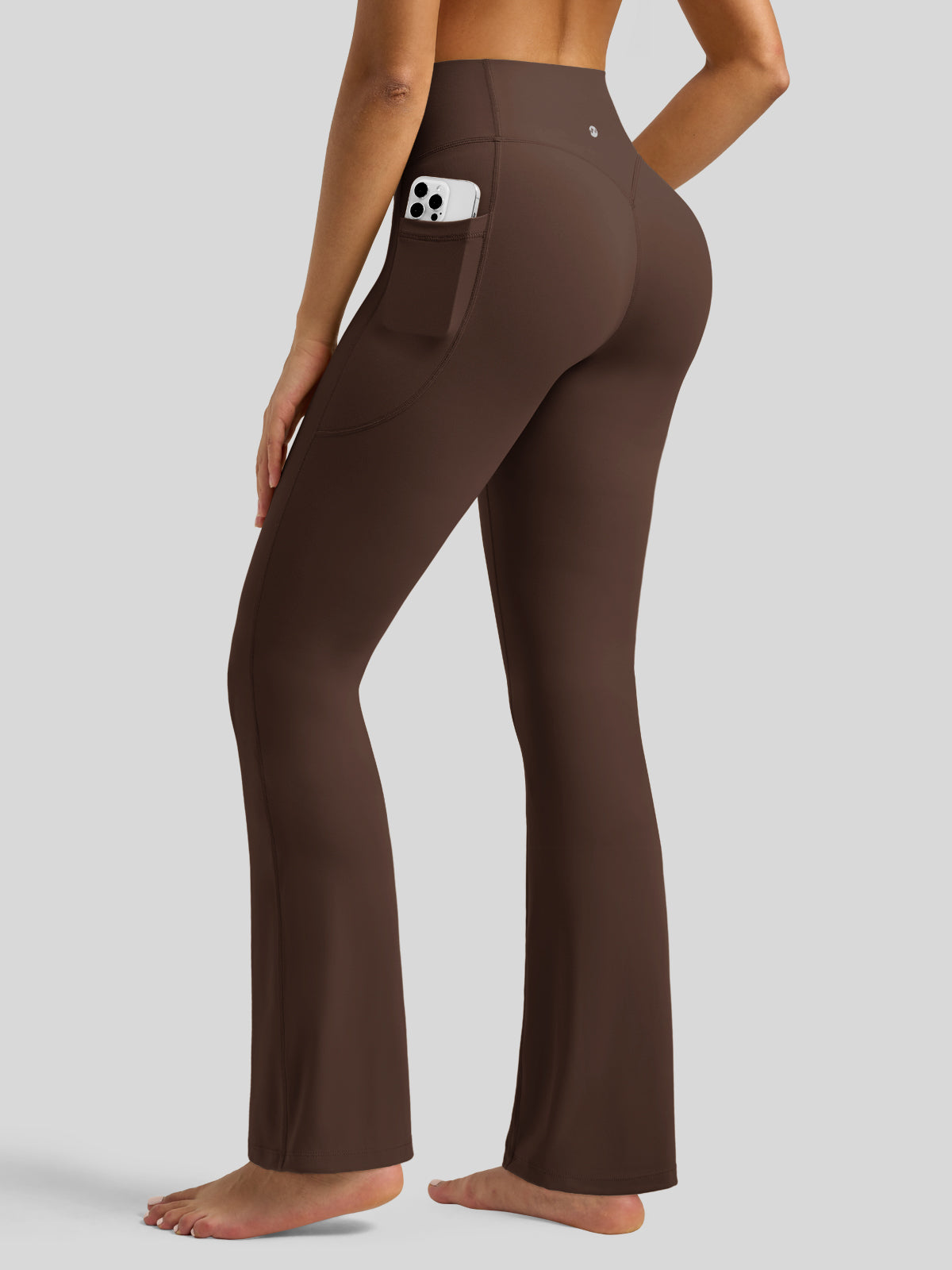 Women's Butterflux Pockets Flare Leggings 33 Inch