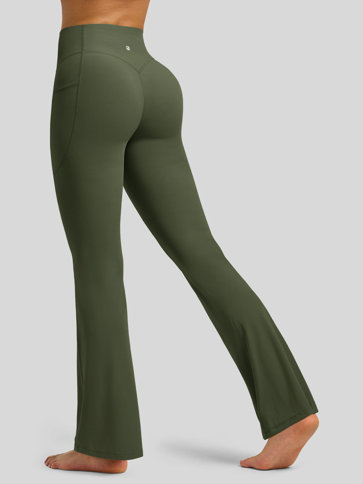 Women's Butterflux Pockets Flare Leggings 31 Inch