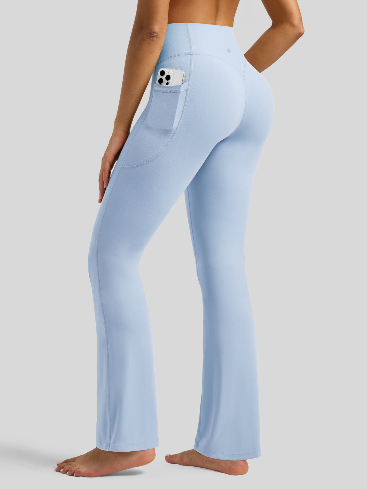 Women's Butterflux Pockets Flare Leggings 33 Inch