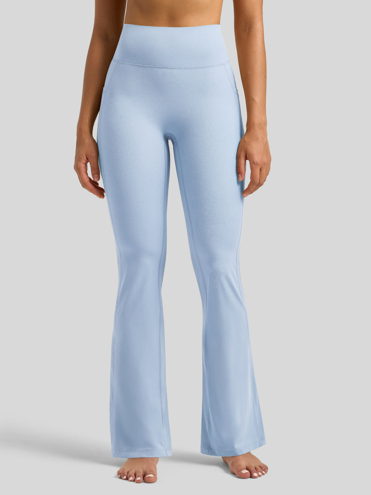 Women's Butterflux Pockets Flare Leggings 33 Inch