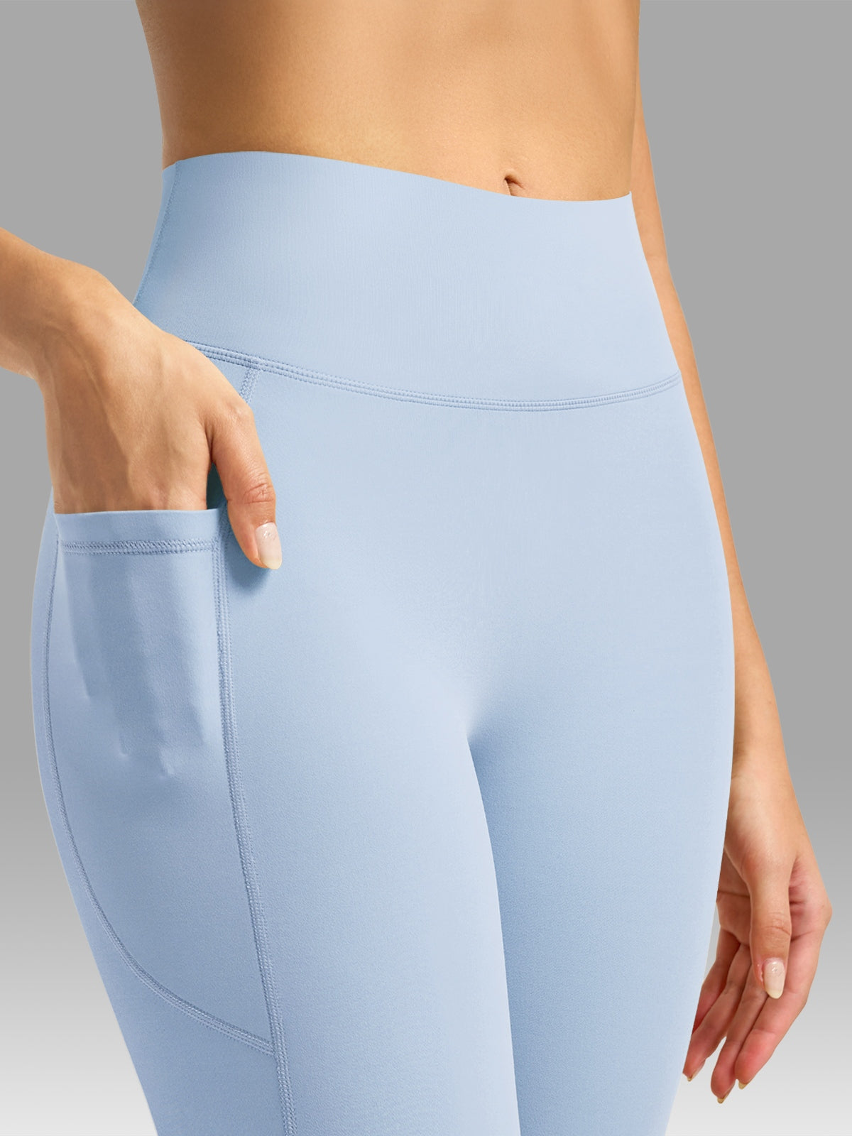 Women's Butterflux Pockets Flare Leggings 33 Inch