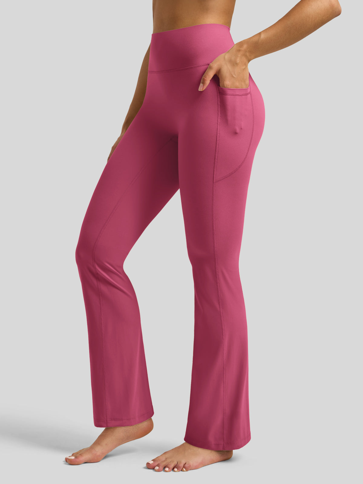 Women's Butterflux Pockets Flare Leggings 31 Inch