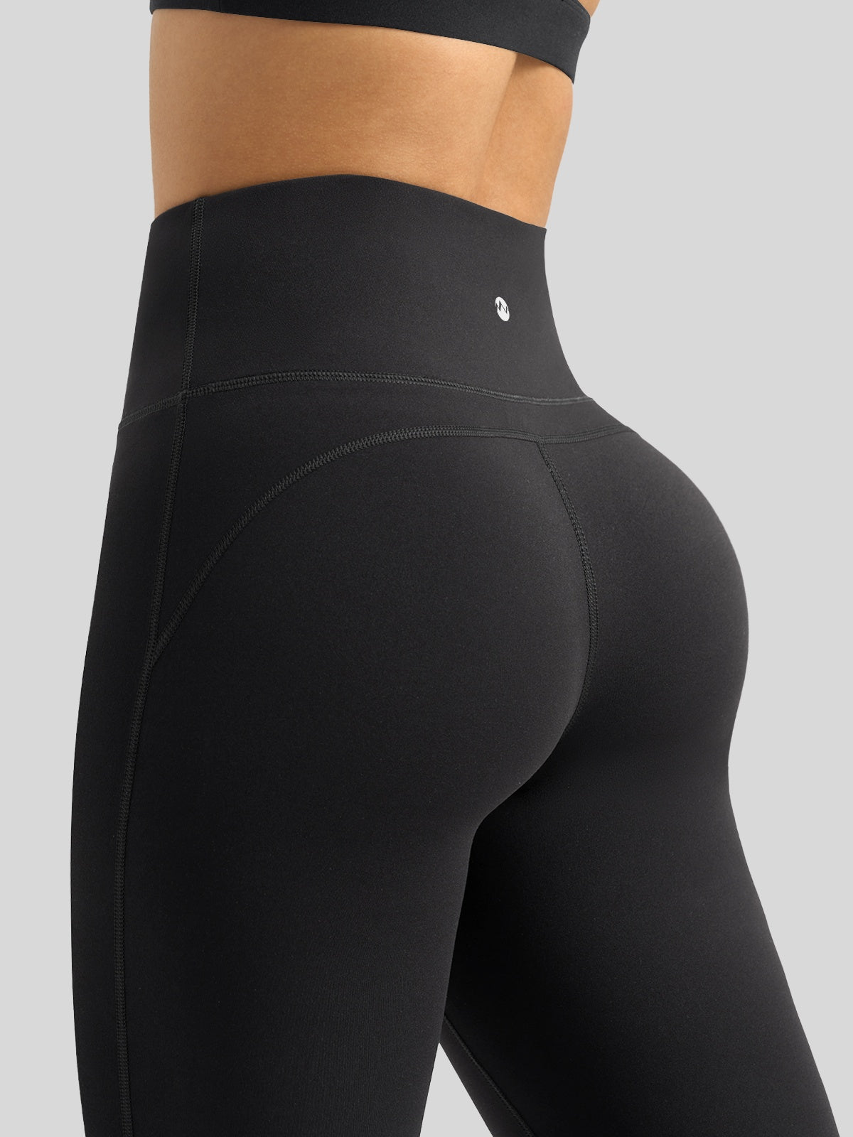 Willit Women's Butterflux Yoga Flare Leggings 29 Inch in black
