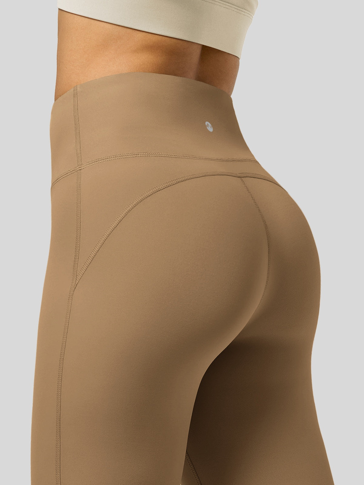 Willit Women's Butterflux Yoga Flare Leggings 30.5 Inch in brown