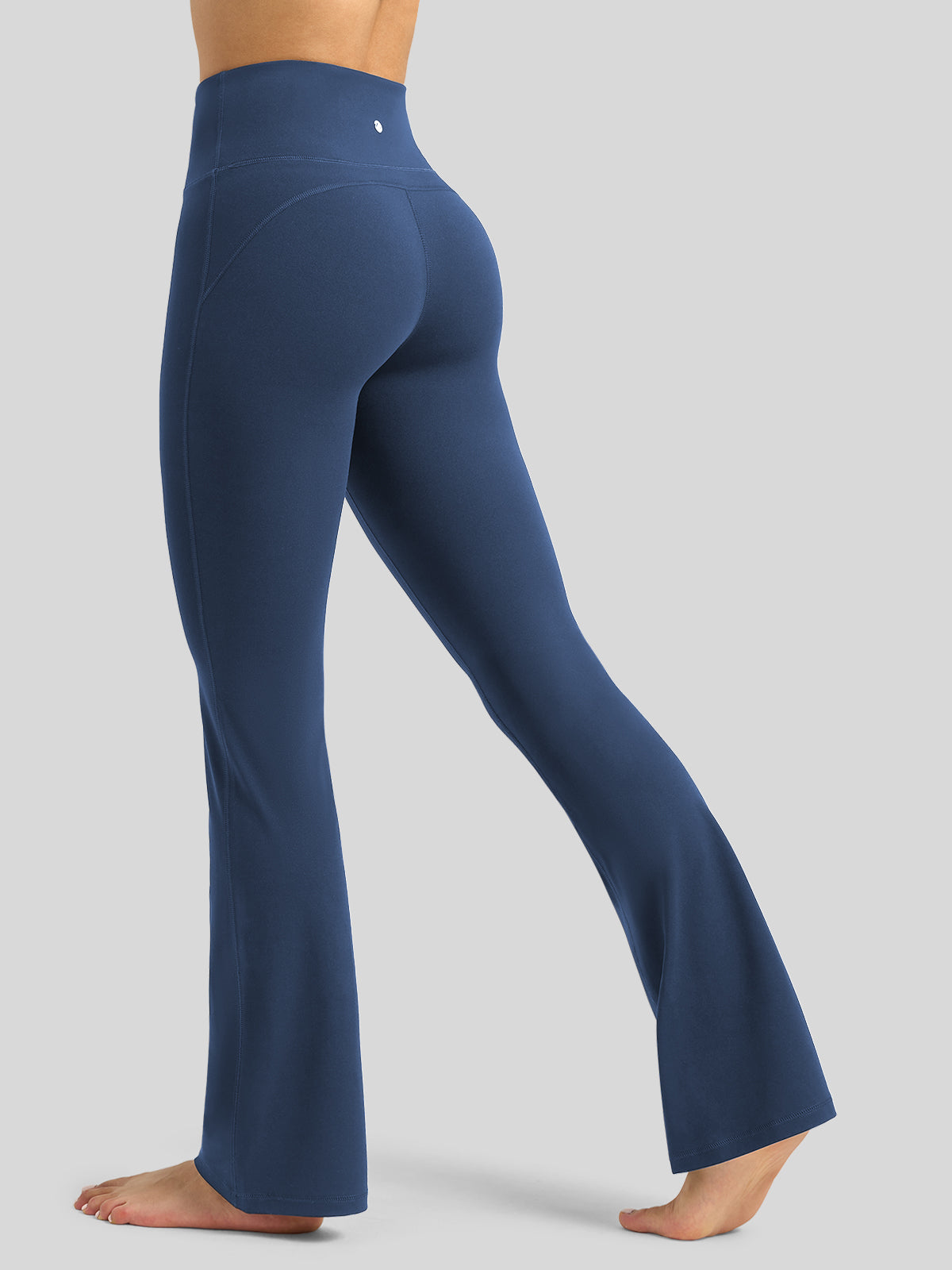 Willit Women's Butterflux Yoga Flare Leggings 29 Inch in blue